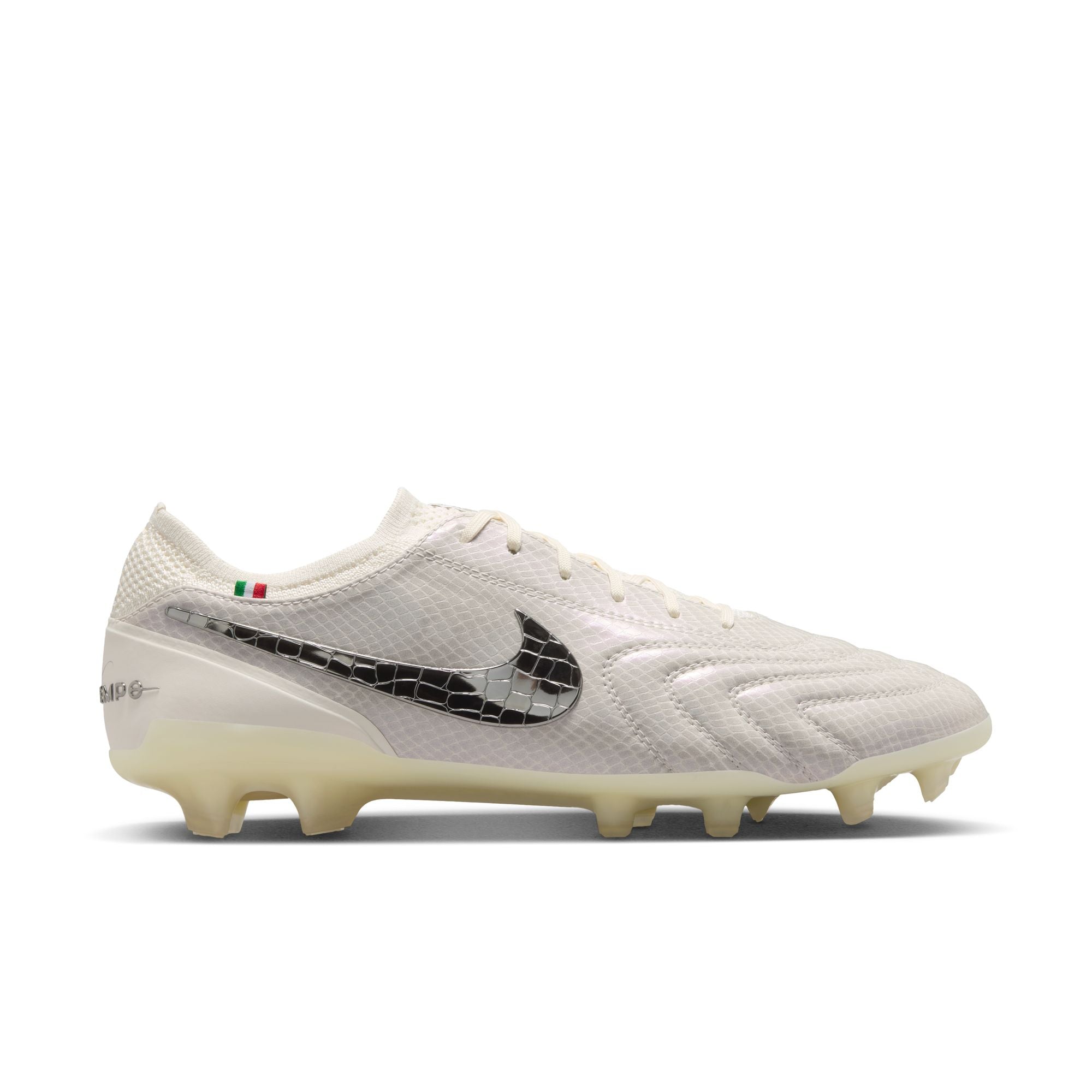 Nike Tiempo Legend 10 Elite LUXE FG Low-Top Soccer Cleats - FZ1487-100-NIKE by Nike | Available at Niky's Sports