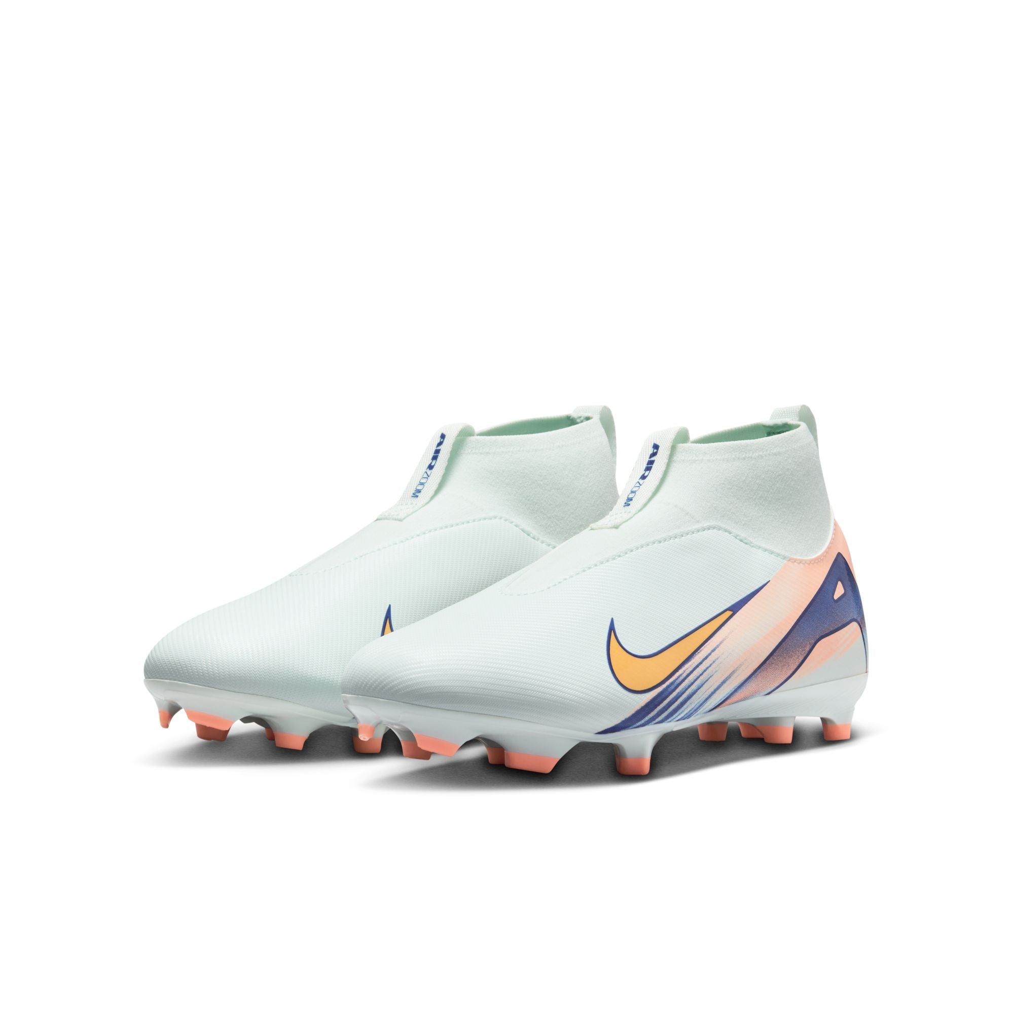 Nike Jr. Superfly 10 Academy Mercurial Dream Speed Big Kids' MG High-Top Soccer Cleats - FZ1535-300-NIKE by Nike | Available at Niky's Sports