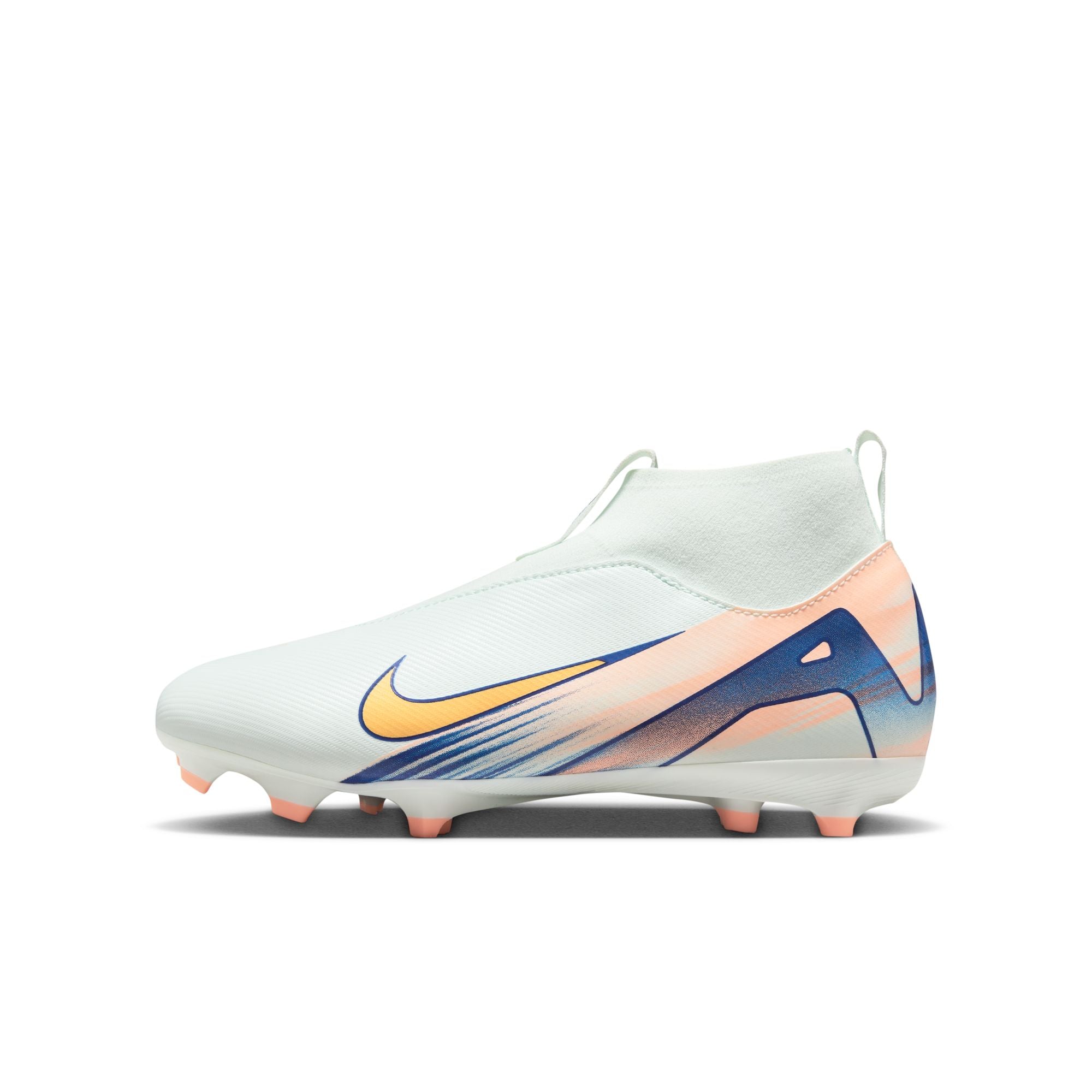 Nike Jr. Superfly 10 Academy Mercurial Dream Speed Big Kids' MG High-Top Soccer Cleats - FZ1535-300-NIKE by Nike | Available at Niky's Sports