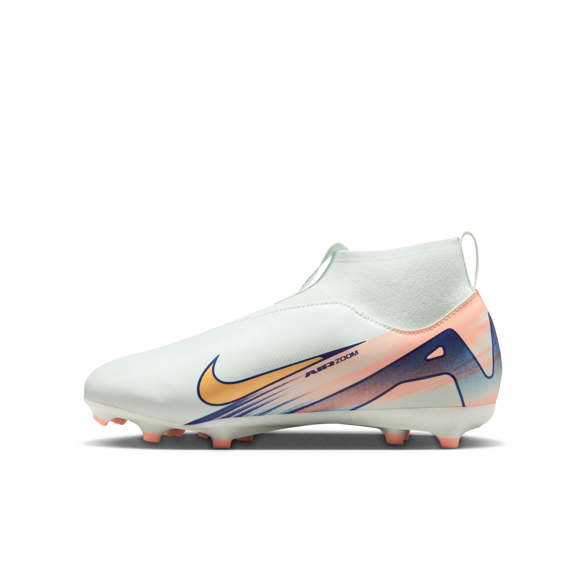 Nike Jr. Superfly 10 Academy Mercurial Dream Speed Big Kids' MG High-Top Soccer Cleats - FZ1535-300-NIKE by Nike | Available at Niky's Sports