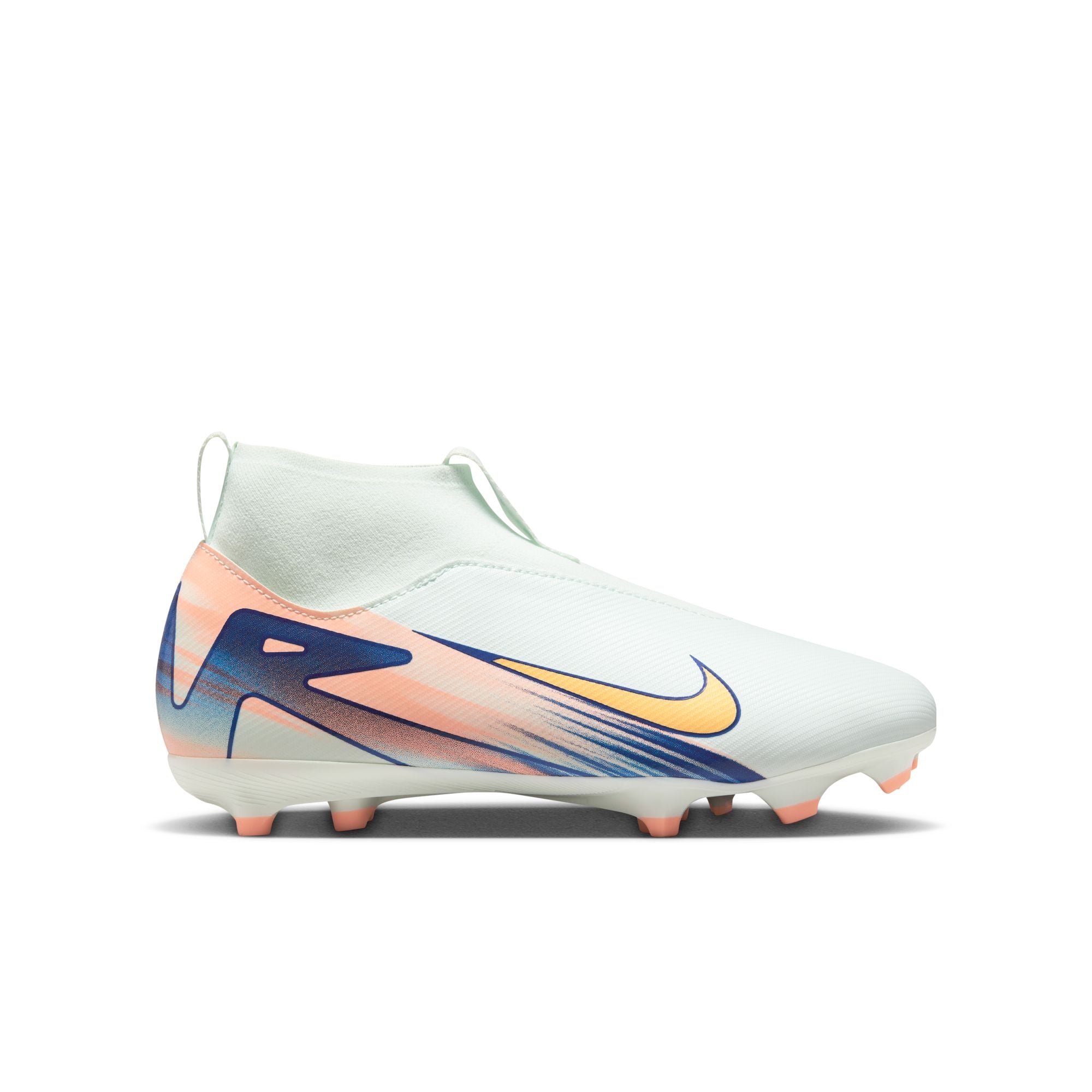 Nike Jr. Superfly 10 Academy Mercurial Dream Speed Big Kids' MG High-Top Soccer Cleats - FZ1535-300-NIKE by Nike | Available at Niky's Sports
