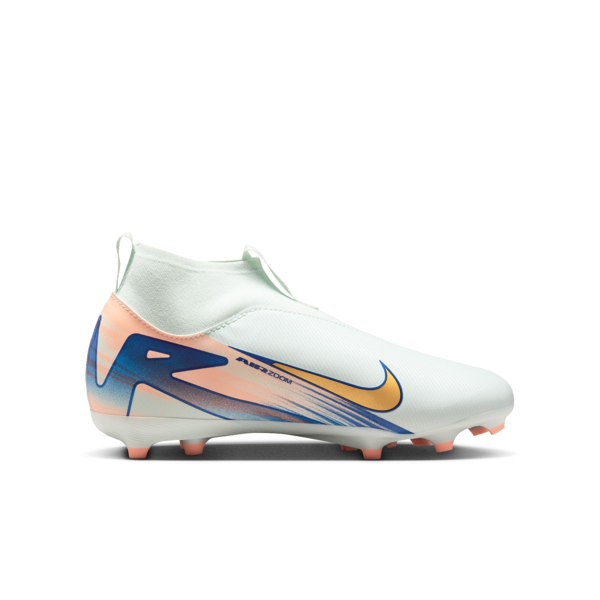 Nike Jr. Superfly 10 Academy Mercurial Dream Speed Big Kids' MG High-Top Soccer Cleats - FZ1535-300-NIKE by Nike | Available at Niky's Sports