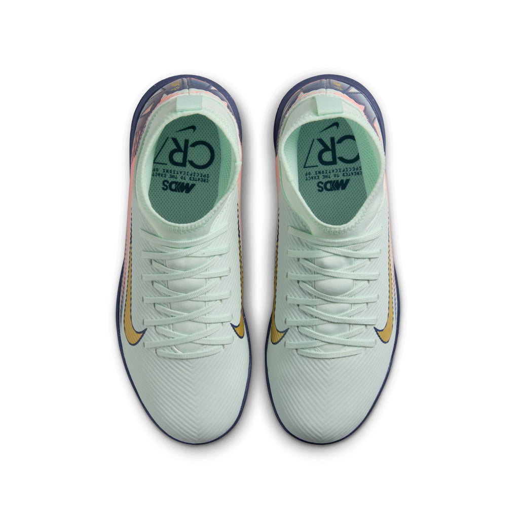 Nike Jr. Superfly 10 Club Mercurial Dream Speed Turf Soccer Shoes Youth - FZ1610-300-NIKE by Nike | Available at Niky's Sports
