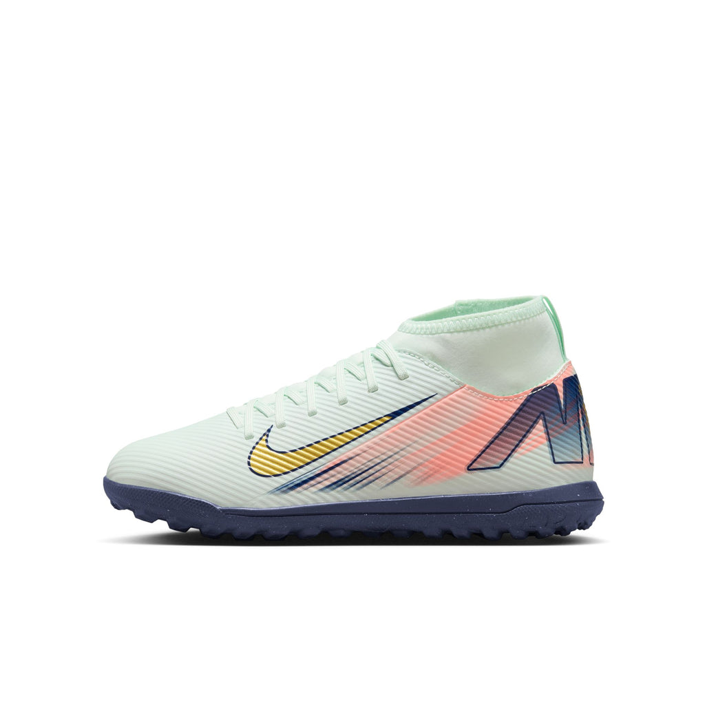 Nike Jr. Superfly 10 Club Mercurial Dream Speed Turf Soccer Shoes Youth - FZ1610-300-NIKE by Nike | Available at Niky's Sports