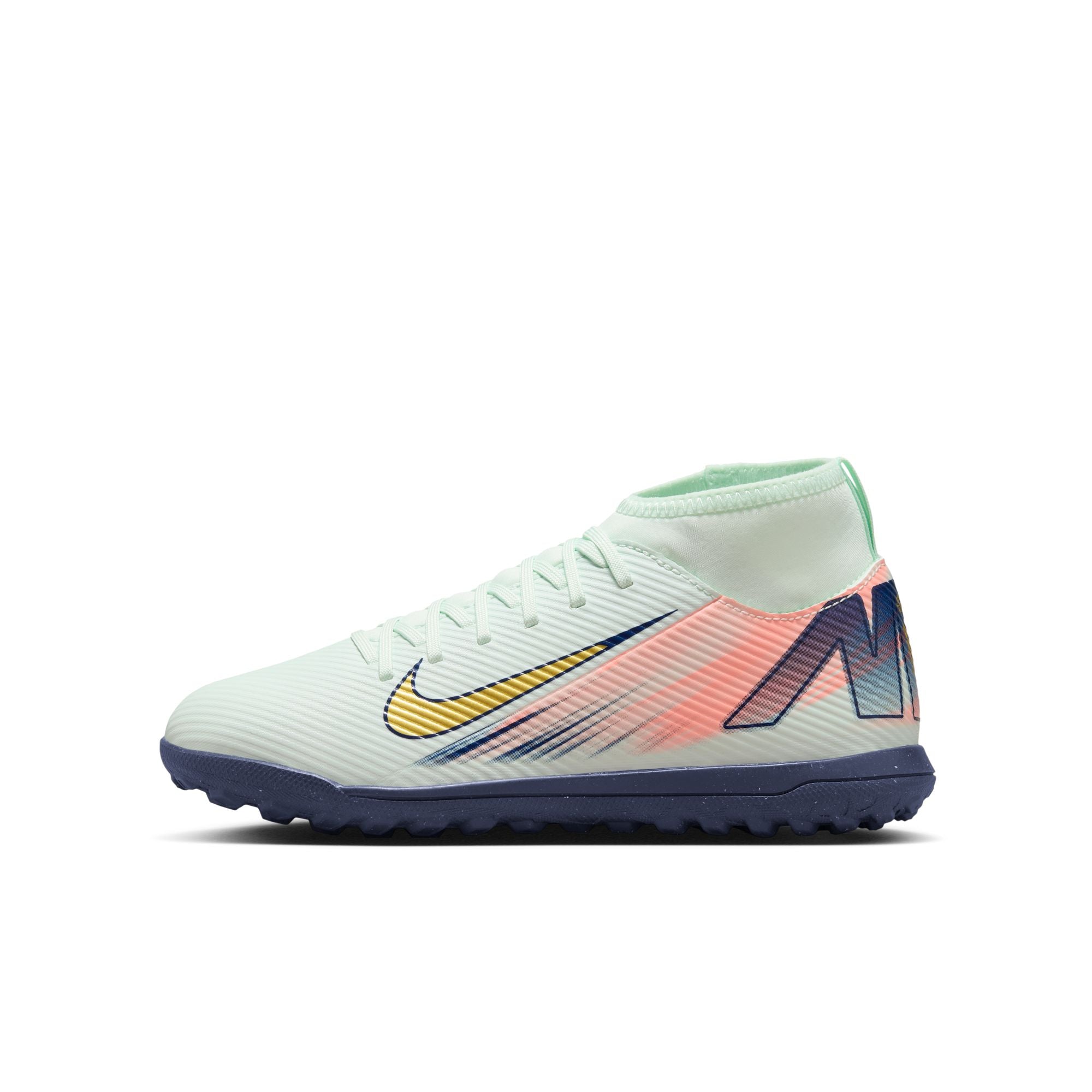 Nike Jr. Superfly 10 Club Mercurial Dream Speed Turf Soccer Shoes Youth - FZ1610-300-NIKE by Nike | Available at Niky's Sports