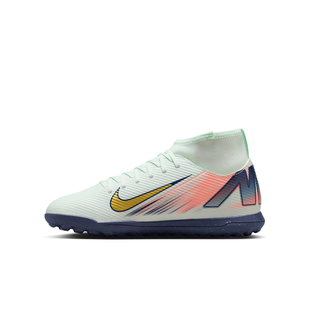 Nike Jr. Superfly 10 Club Mercurial Dream Speed Turf Soccer Shoes Youth - FZ1610-300-NIKE by Nike | Available at Niky's Sports