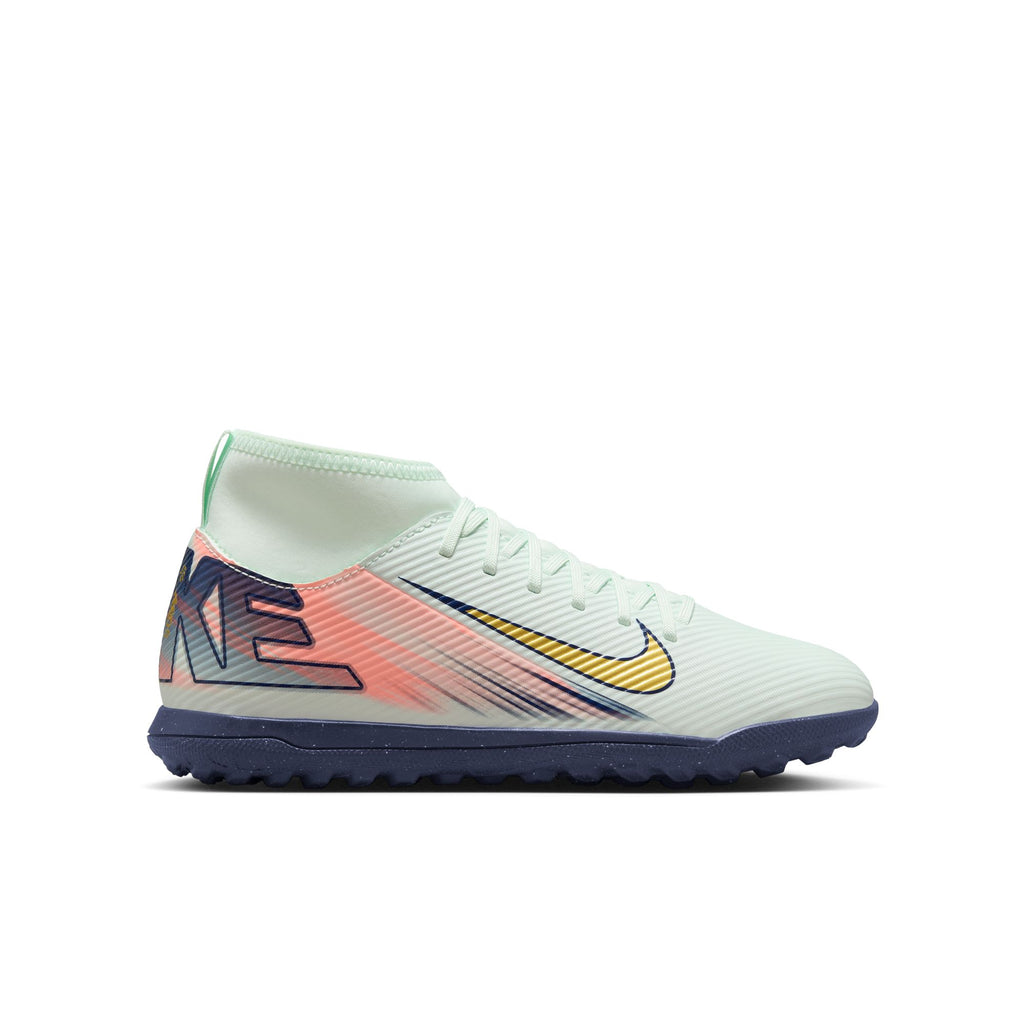 Nike Jr. Superfly 10 Club Mercurial Dream Speed Turf Soccer Shoes Youth - FZ1610-300-NIKE by Nike | Available at Niky's Sports