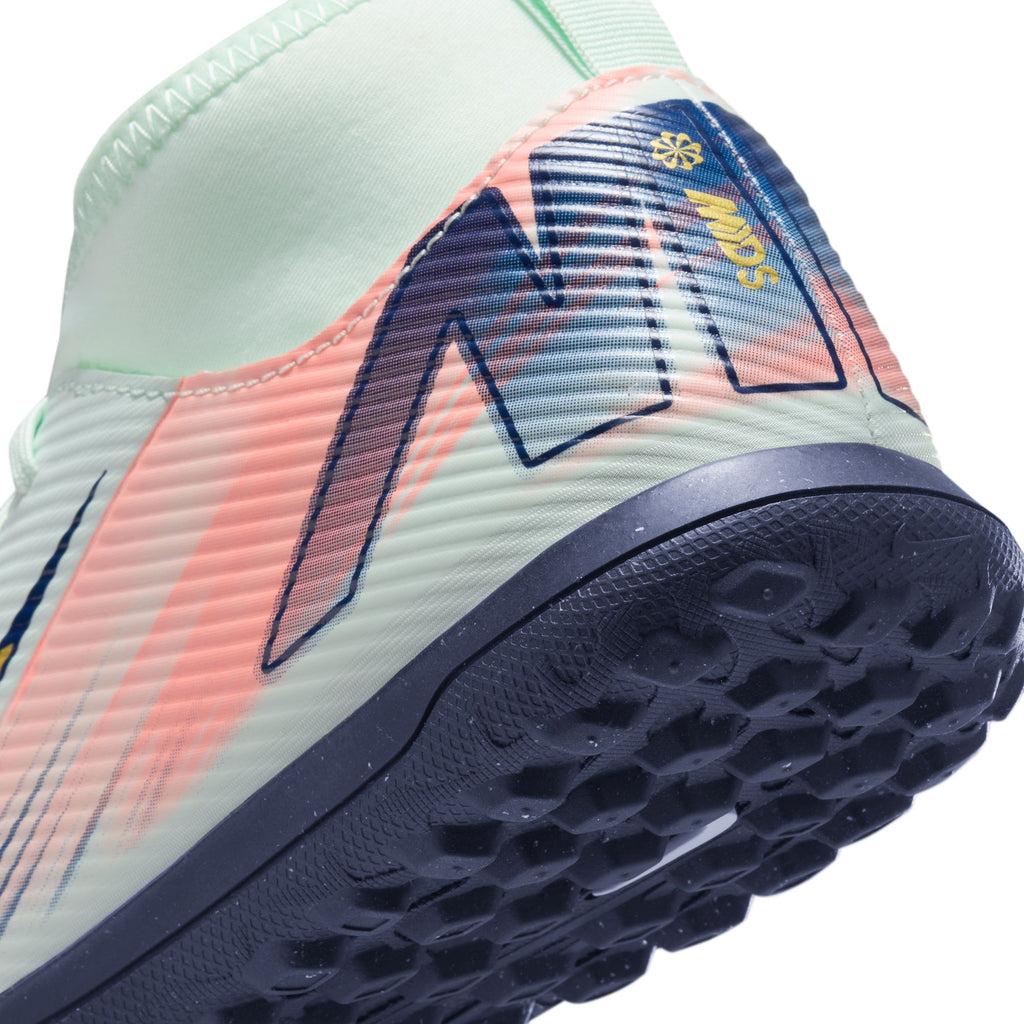 Nike Jr. Superfly 10 Club Mercurial Dream Speed Turf Soccer Shoes Youth - FZ1610-300-NIKE by Nike | Available at Niky's Sports
