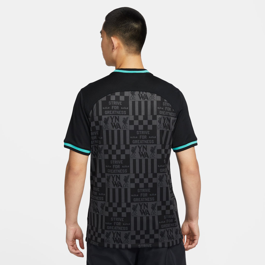 Nike Liverpool FC LBJ Men's Stadium Soccer Jersey - FZ3199-011-NIKE by Nike | Available at Niky's Sports