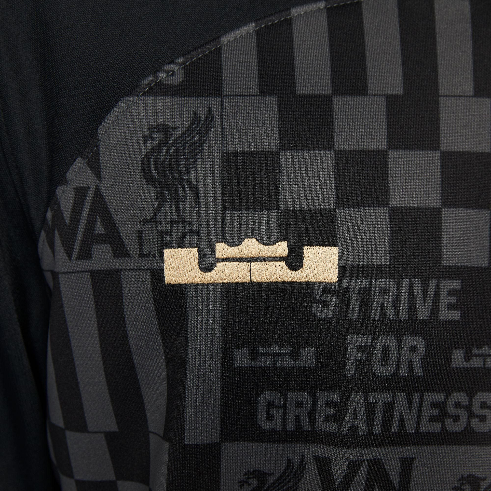 Nike Liverpool FC LBJ Men's Stadium Soccer Jersey - FZ3199-011-NIKE by Nike | Available at Niky's Sports