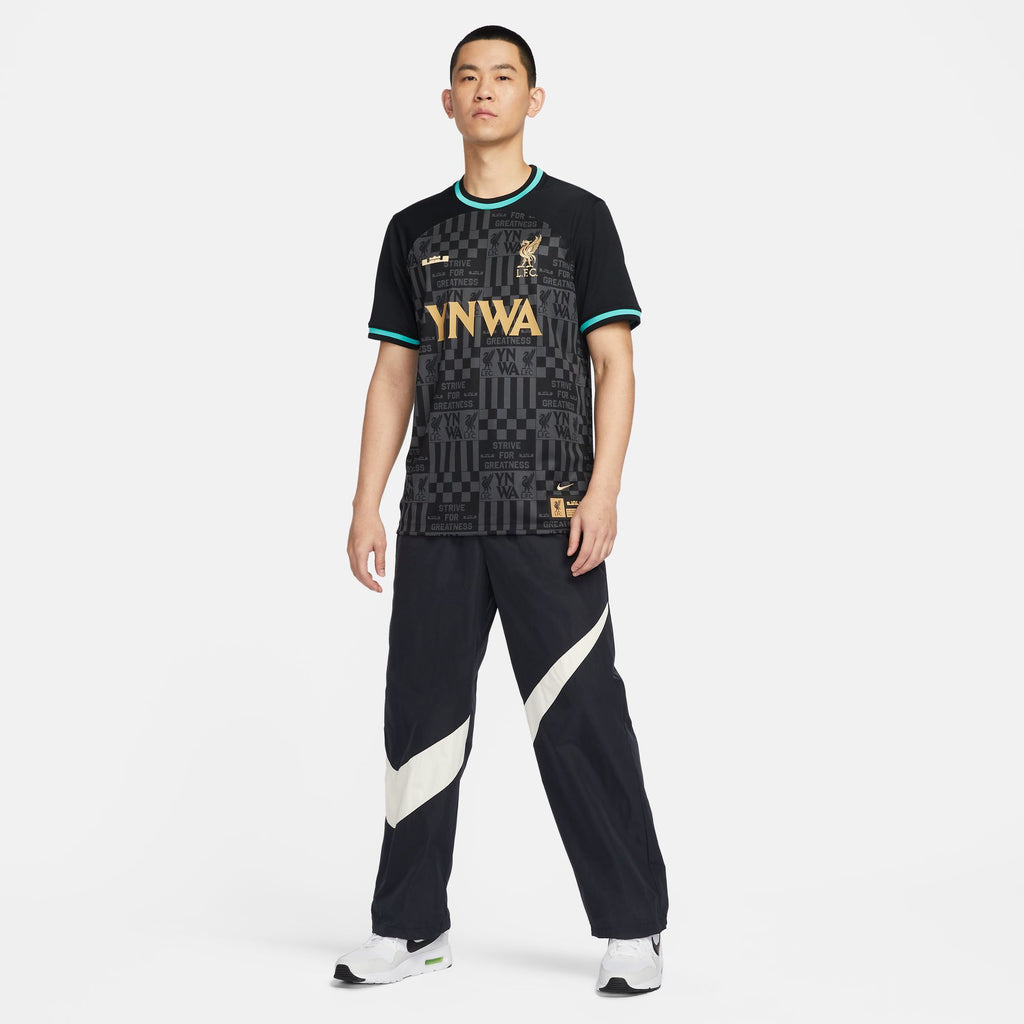 Nike Liverpool FC LBJ Men's Stadium Soccer Jersey - FZ3199-011-NIKE by Nike | Available at Niky's Sports