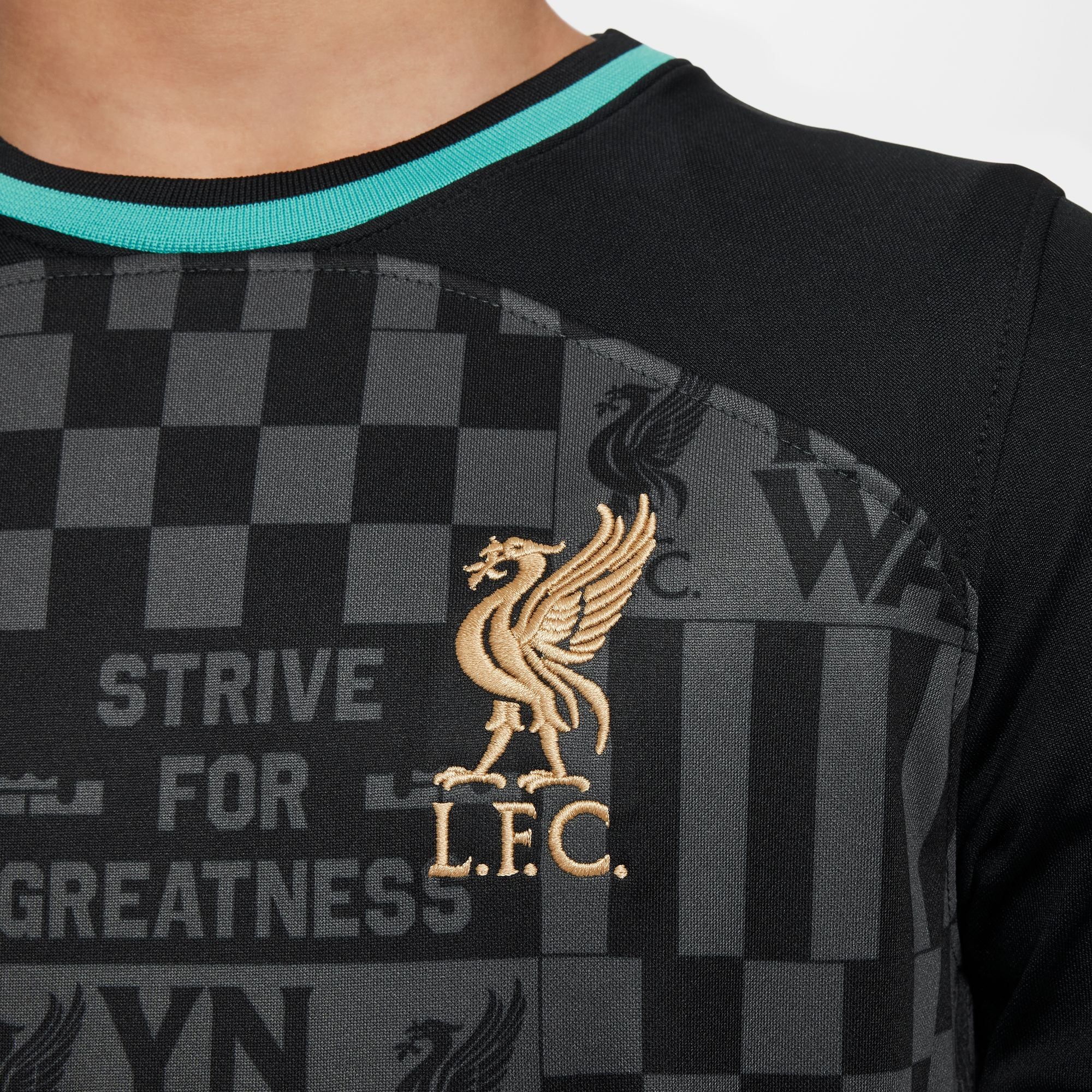 Nike LeBron x Liverpool FC Stadium Big Kids' Dri-FIT Replica Soccer Jersey - FZ3201-011-NIKE by Nike | Available at Niky's Sports
