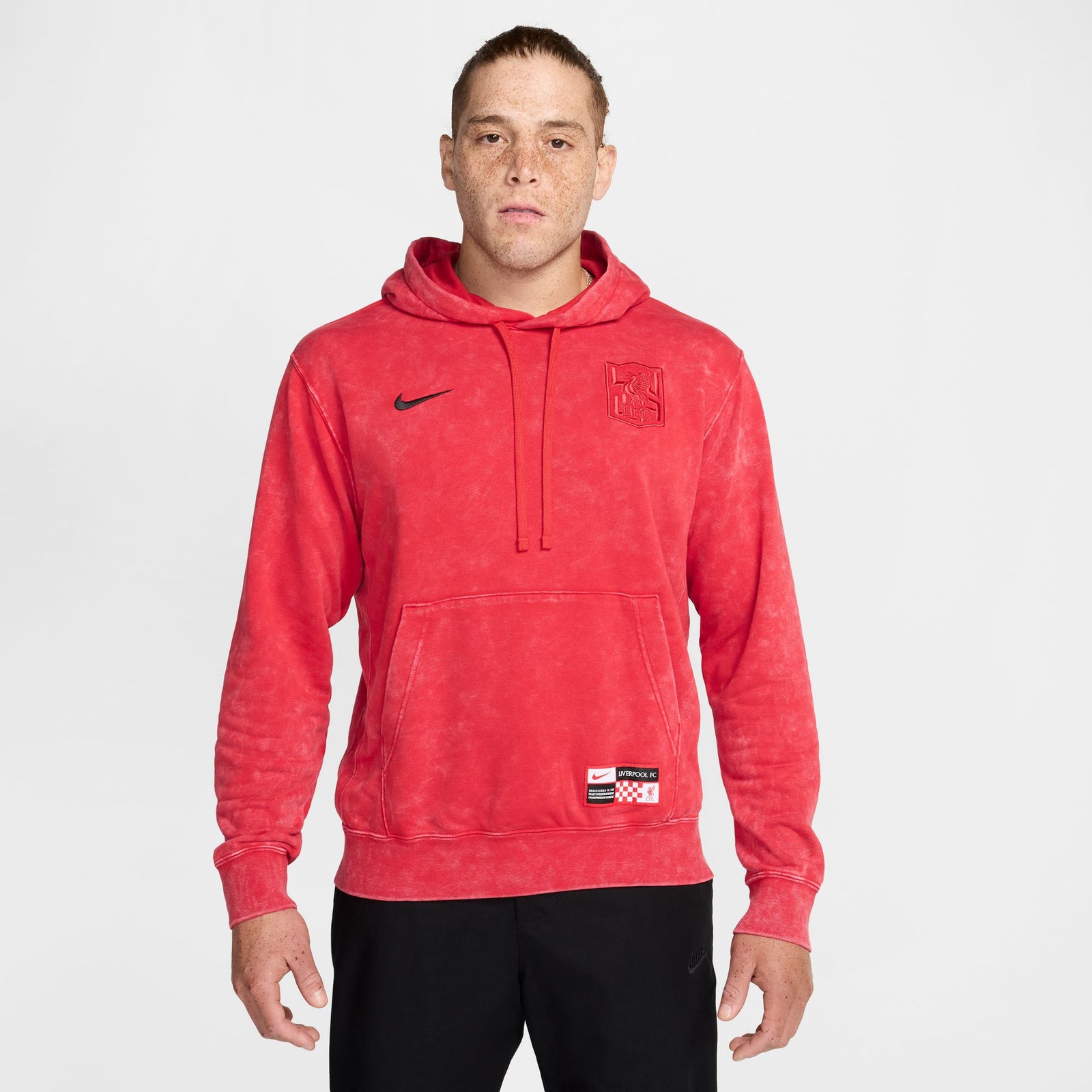 Nike Liverpool FC Club Third Men's Soccer French Terry Pullover Hoodie - FZ4135-679-NIKE by Nike | Available at Niky's Sports