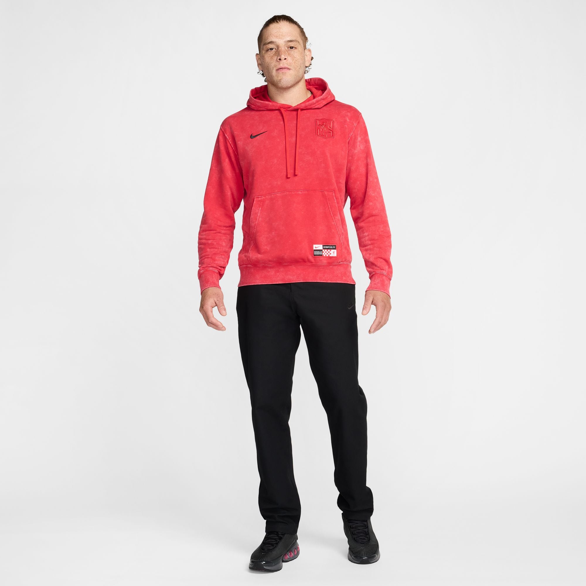 Nike Liverpool FC Club Third Men's Soccer French Terry Pullover Hoodie - FZ4135-679-NIKE by Nike | Available at Niky's Sports