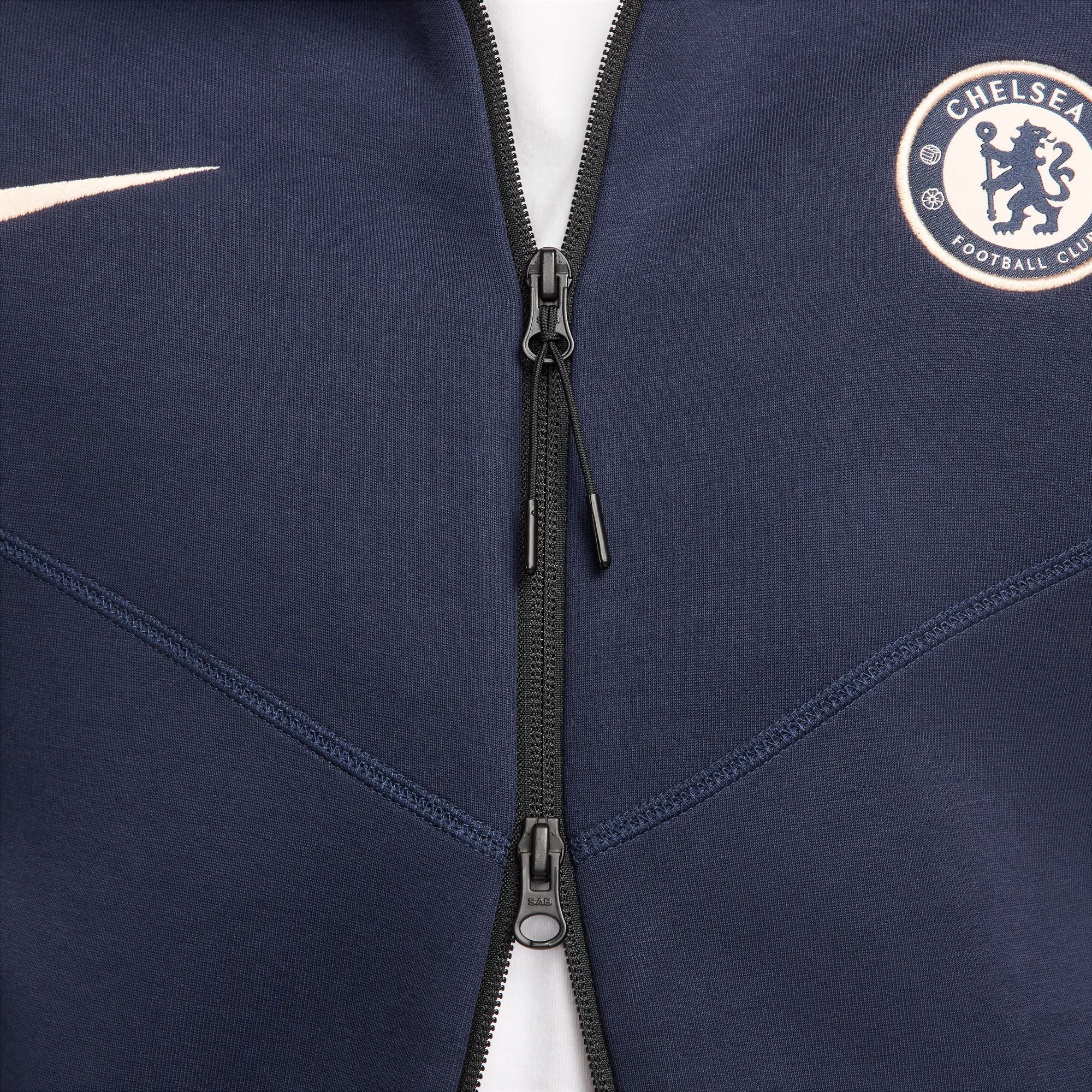 Nike Chelsea FC Tech Fleece Windrunner Men's Soccer Full-Zip Hoodie