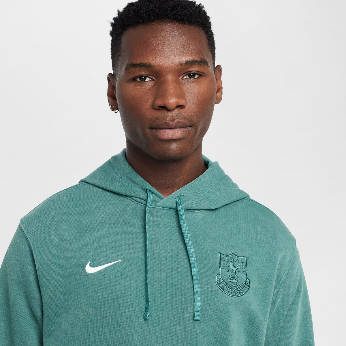 Nike Tottenham Hotspur Club Third Men's Soccer French Terry Pullover Hoodie - FZ4243-361-NIKE by Nike | Available at Niky's Sports