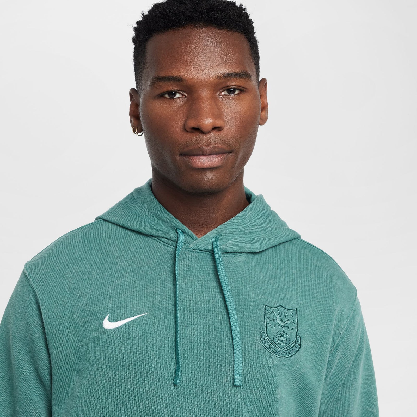 Nike Tottenham Hotspur Club Third Men's Soccer French Terry Pullover Hoodie - FZ4243-361-NIKE by Nike | Available at Niky's Sports