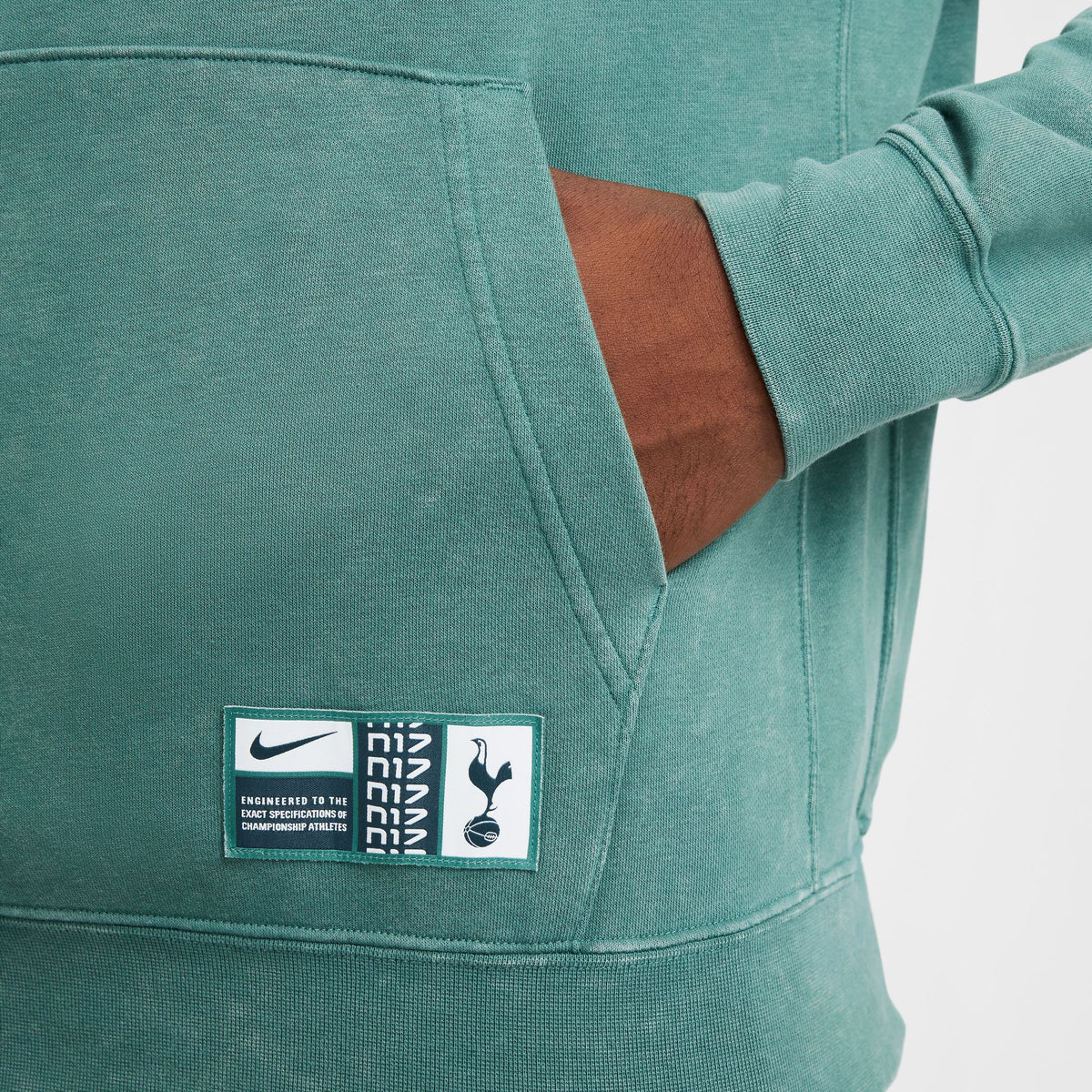 Nike Tottenham Hotspur Club Third Men's Soccer French Terry Pullover Hoodie - FZ4243-361-NIKE by Nike | Available at Niky's Sports