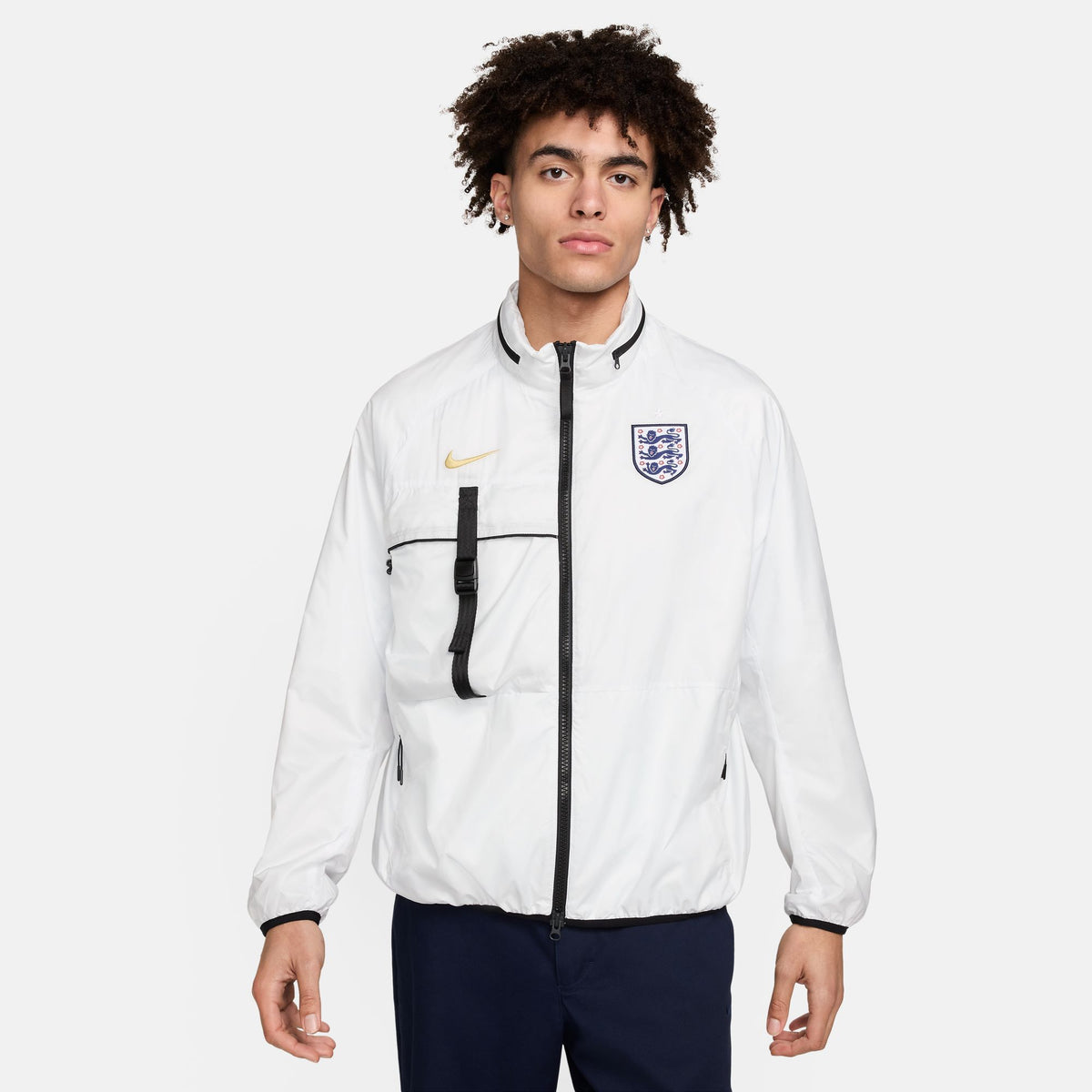 Nike England Men&#39;s Soccer Jacket - FZ8360-121-NIKE by Nike | Available at Niky&#39;s Sports