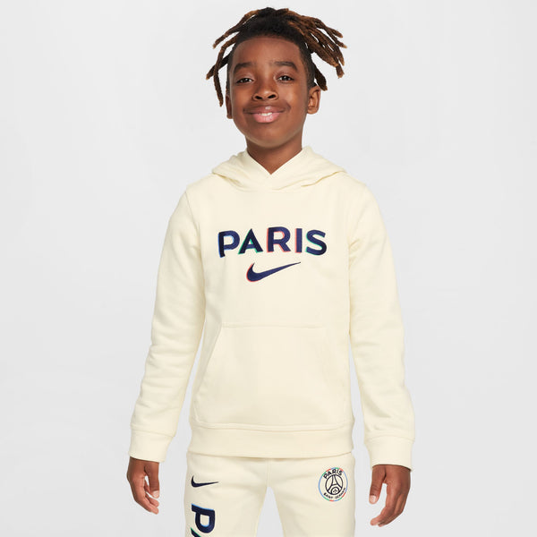 Nike Paris Saint-Germain Club Big Kids' (Boys') Soccer Pullover Hoodie