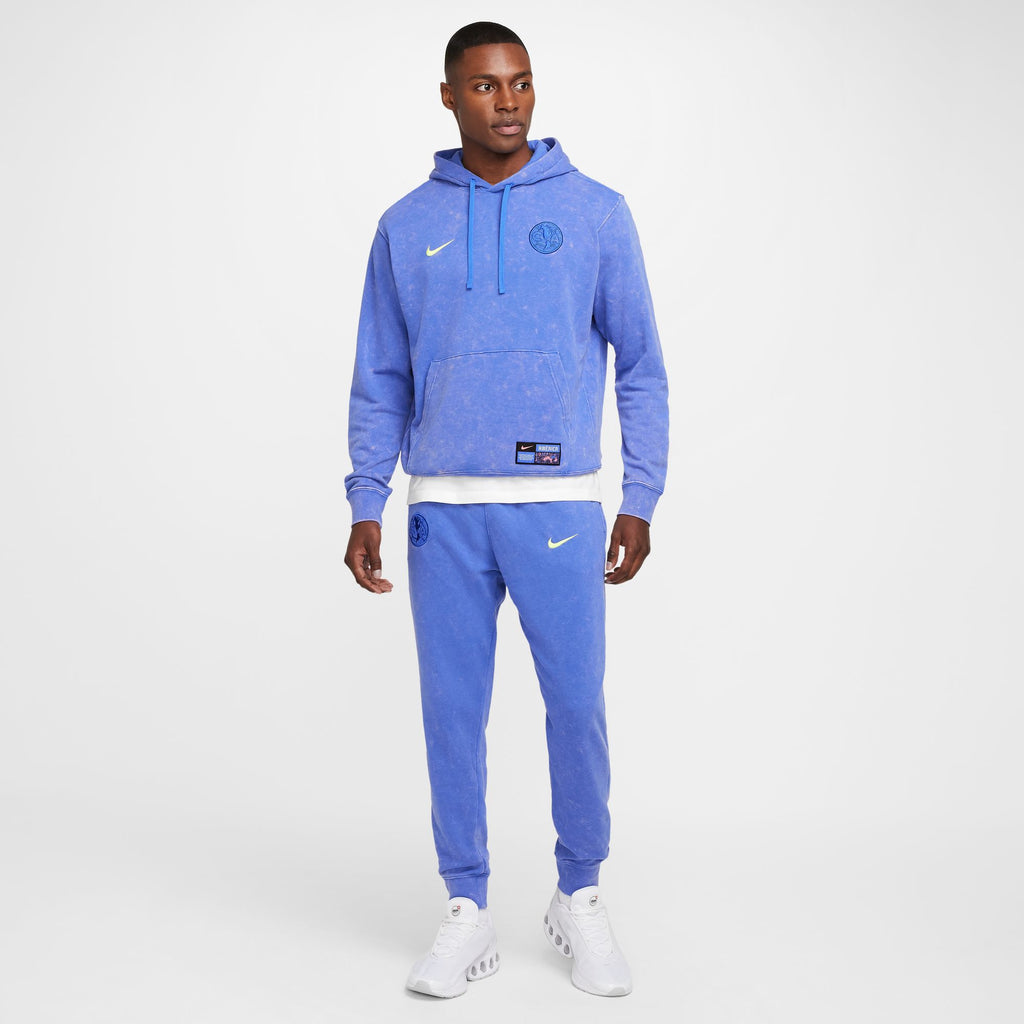 Nike Club America Club Third Men's Soccer French Terry Pullover Hoodie - FZ8554-433-NIKE by Nike | Available at Niky's Sports