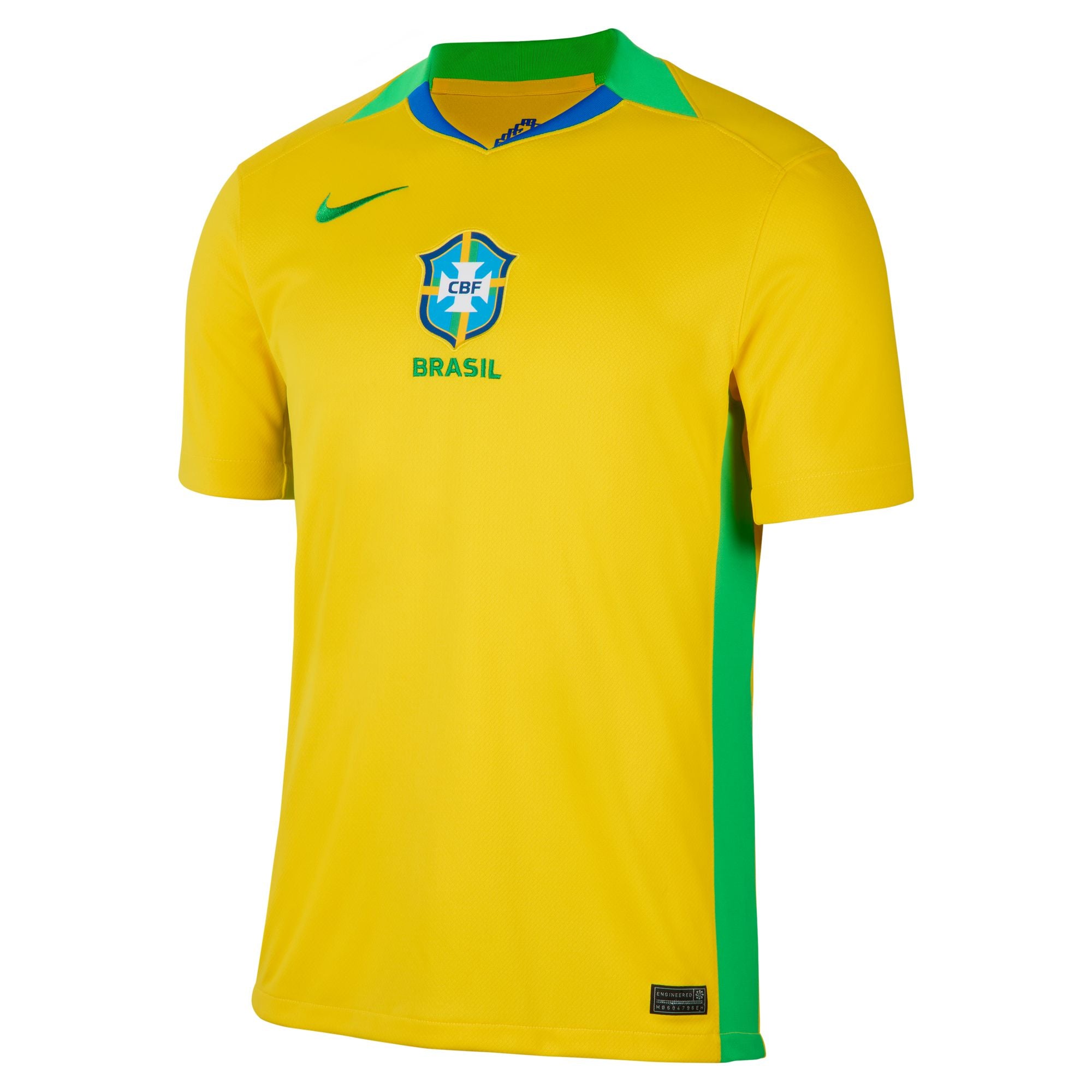 Nike Brazil 2025 Stadium Home (Women's Team) Men's Dri-FIT Soccer Replica Jersey - FZ9011-718-NIKE by Nike | Available at Niky's Sports