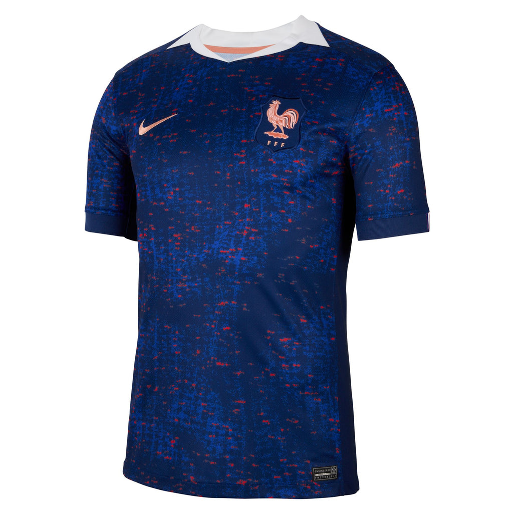 Nike FFF 2025 Stadium Home (Women's Team) Men's Dri-FIT Soccer Replica Jersey - FZ9013-492-NIKE by Nike | Available at Niky's Sports