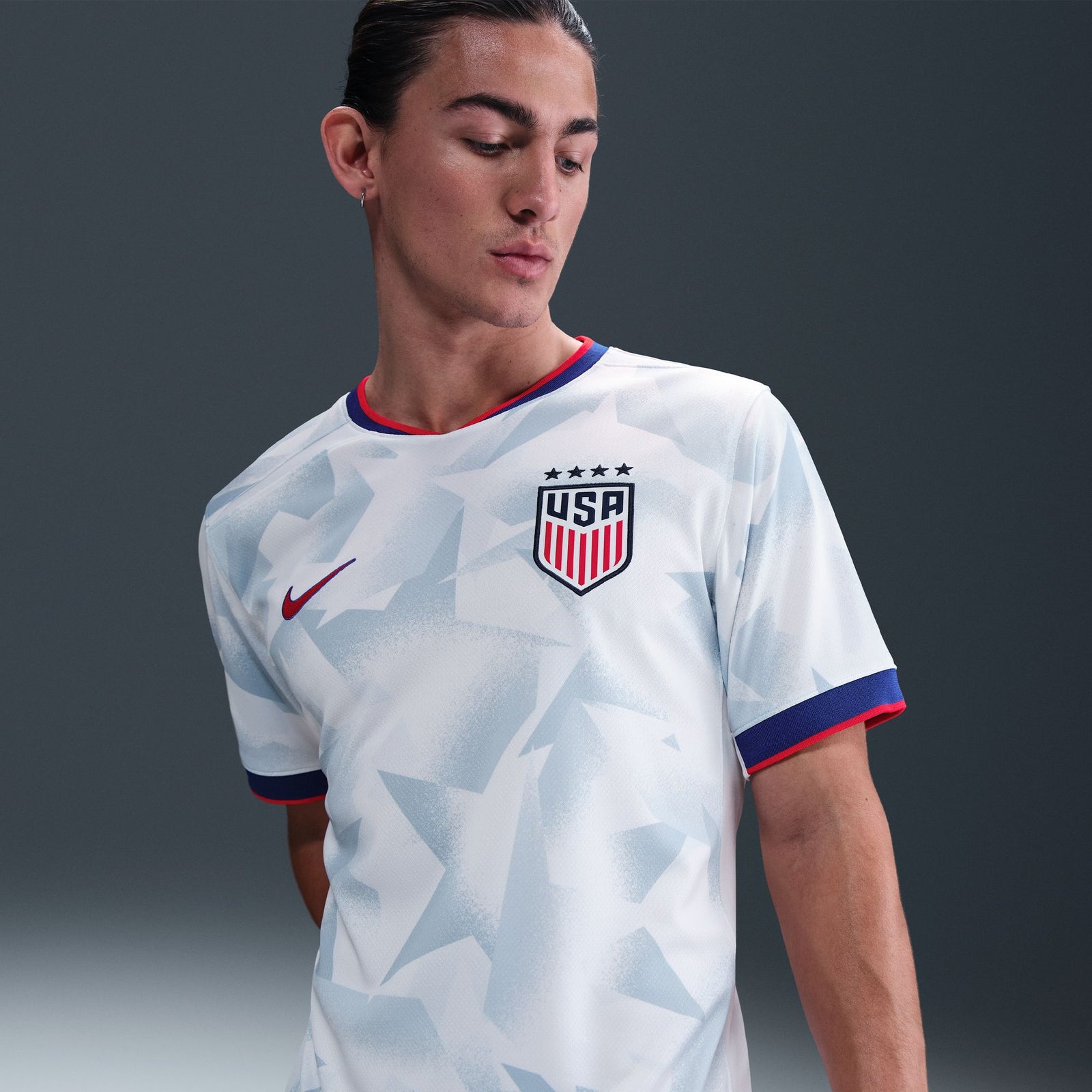 Nike USWNT 2025 Stadium Home (Women's Team) Men's Dri-FIT Soccer Replica Jersey - FZ9017-101-NIKE by Nike | Available at Niky's Sports