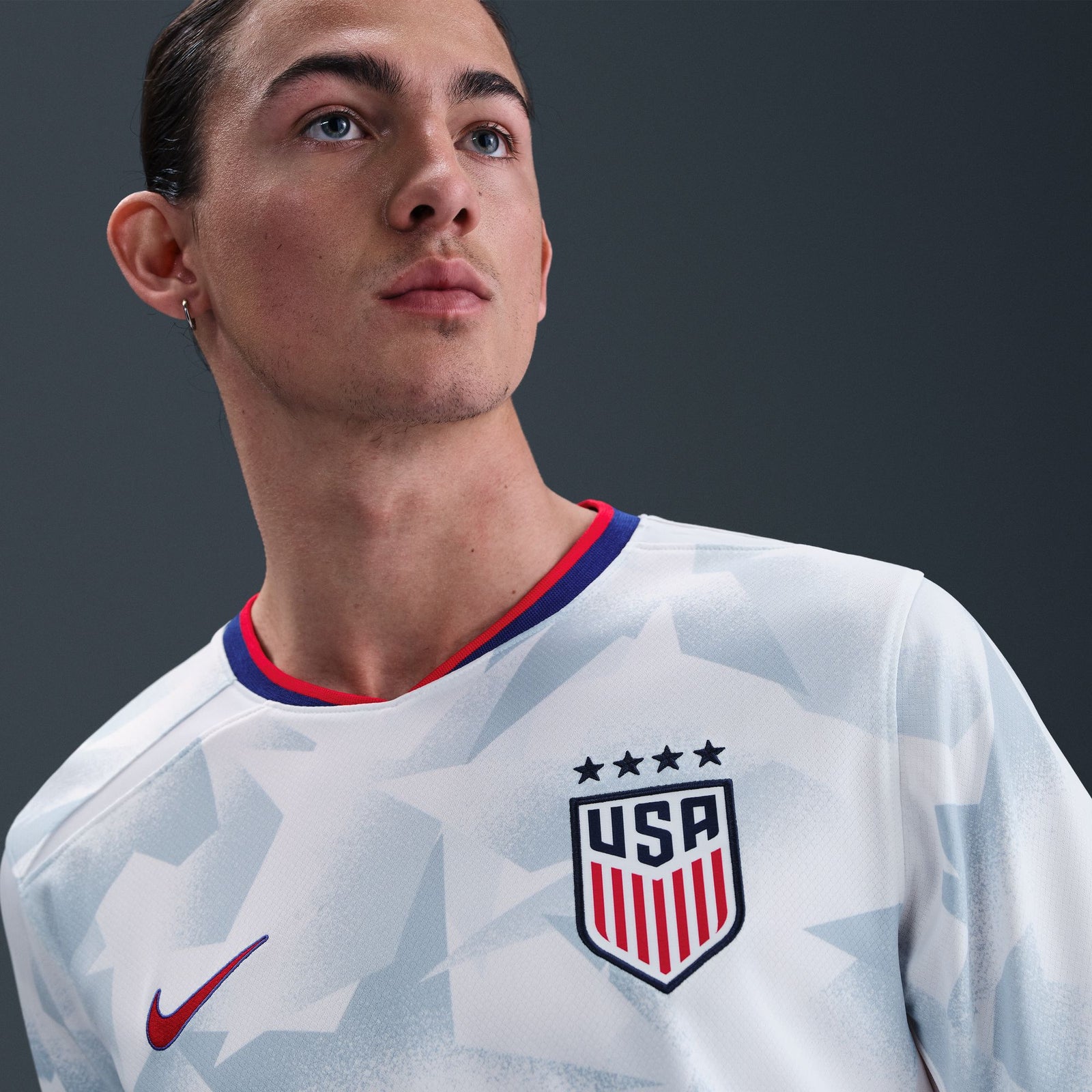 Nike USWNT 2025 Stadium Home (Women's Team) Men's Dri-FIT Soccer Replica Jersey - FZ9017-101-NIKE by Nike | Available at Niky's Sports