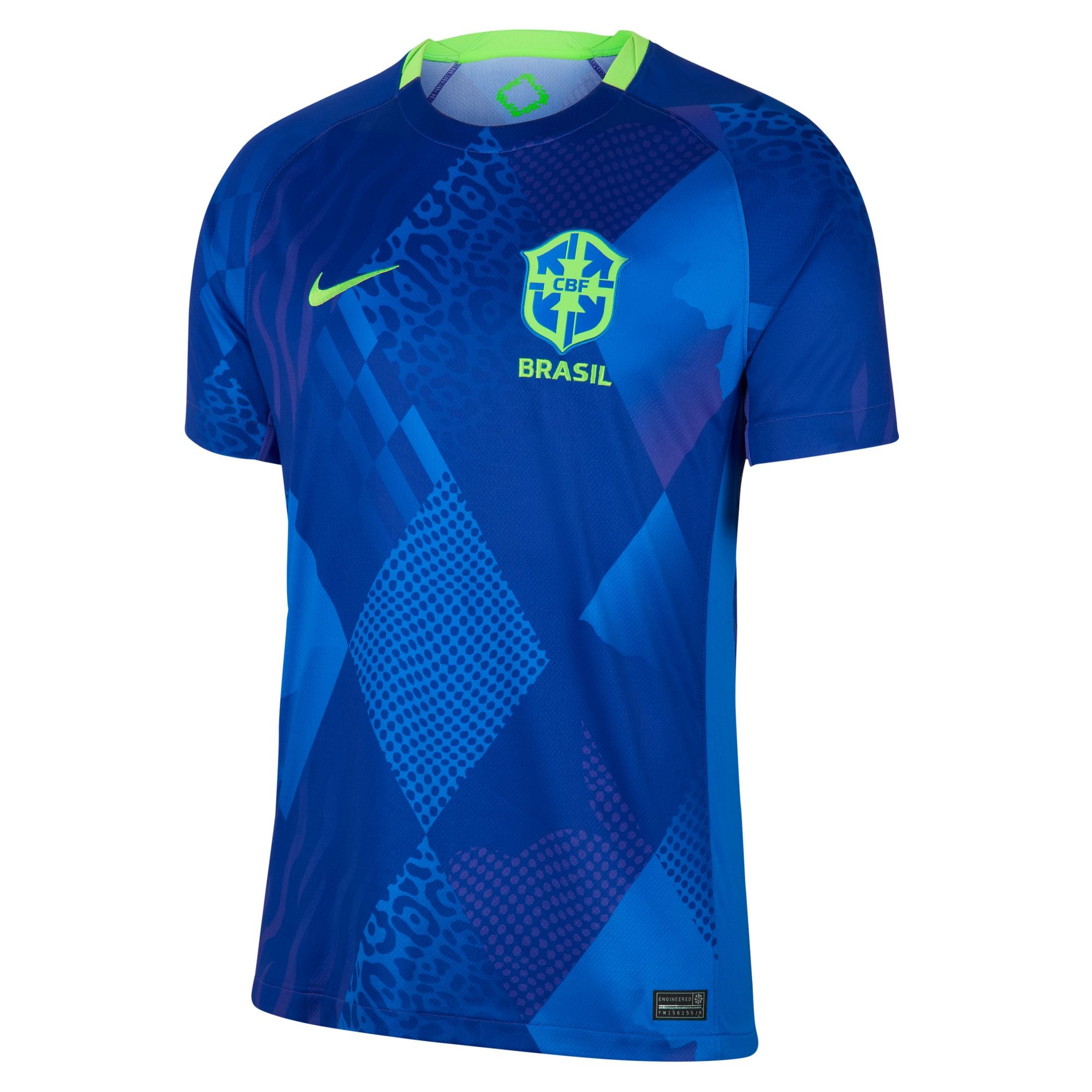 Nike Brazil 2025 Stadium Away (Women's Team) Men's Dri-FIT Soccer Replica Jersey - FZ9021-458-NIKE by Nike | Available at Niky's Sports