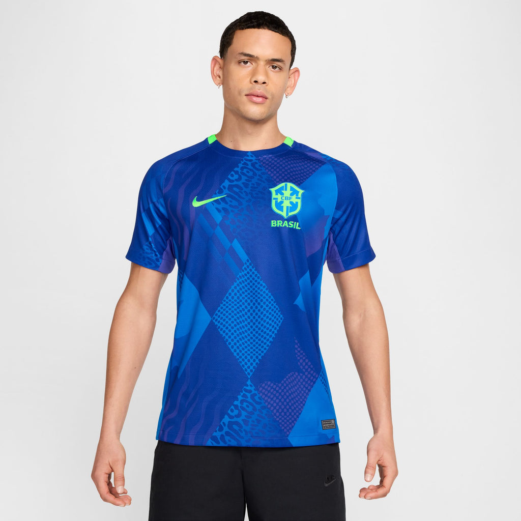 Nike Brazil 2025 Stadium Away (Women's Team) Men's Dri-FIT Soccer Replica Jersey - FZ9021-458-NIKE by Nike | Available at Niky's Sports