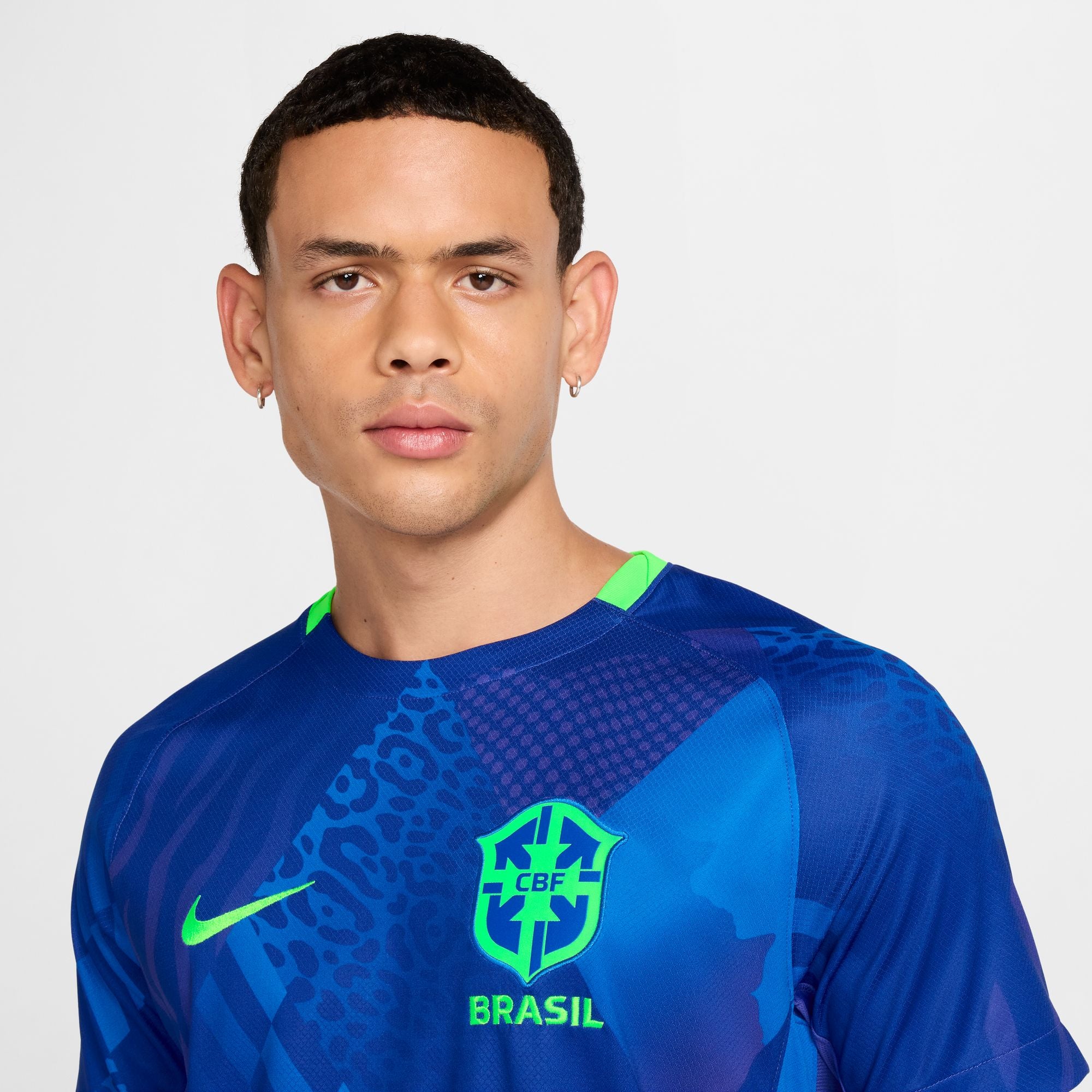 Nike Brazil 2025 Stadium Away (Women's Team) Men's Dri-FIT Soccer Replica Jersey - FZ9021-458-NIKE by Nike | Available at Niky's Sports