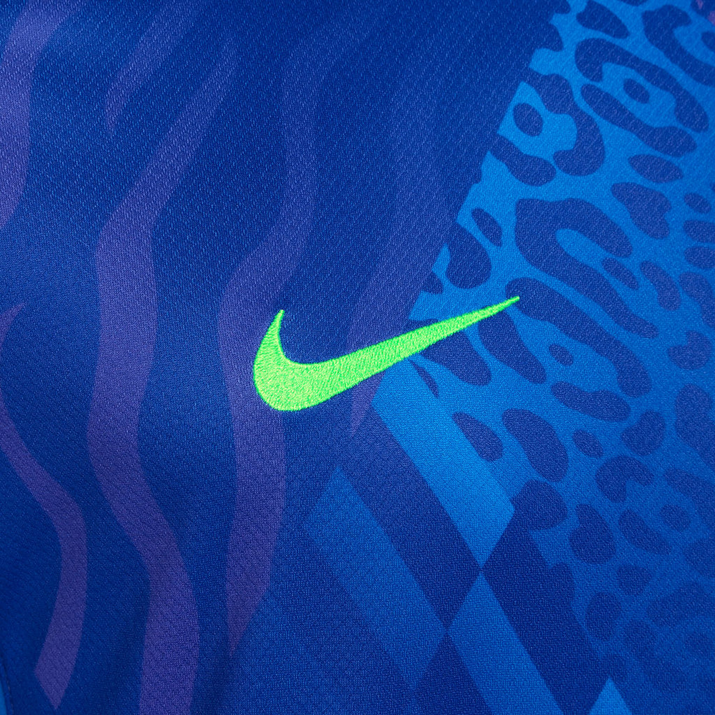 Nike Brazil 2025 Stadium Away (Women's Team) Men's Dri-FIT Soccer Replica Jersey - FZ9021-458-NIKE by Nike | Available at Niky's Sports