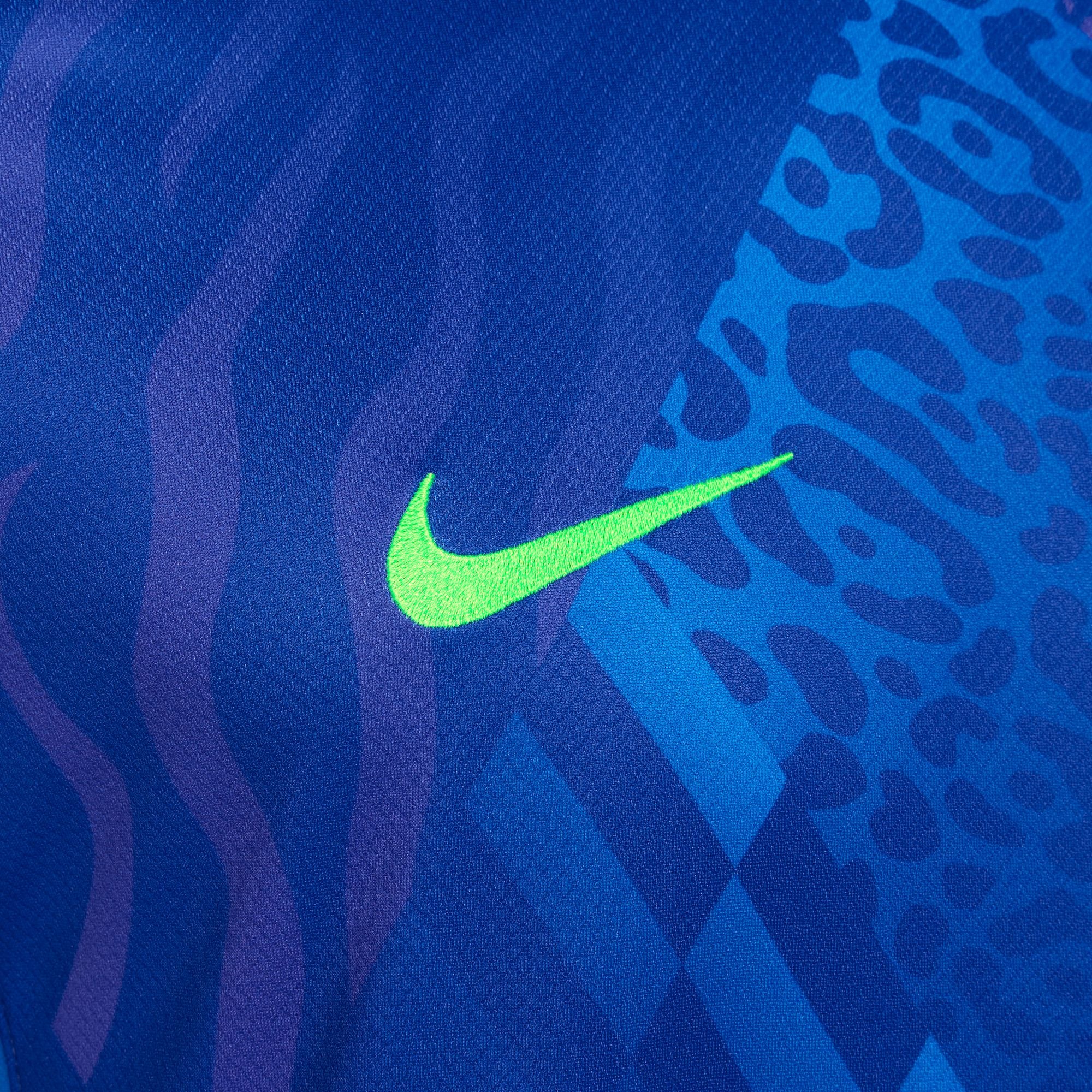 Nike Brazil 2025 Stadium Away (Women's Team) Men's Dri-FIT Soccer Replica Jersey - FZ9021-458-NIKE by Nike | Available at Niky's Sports