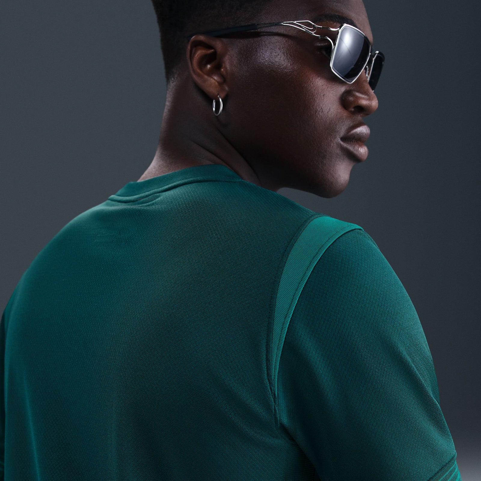 Nike Nigeria 2025 Stadium Home (Women's Team) Men's Dri-FIT Soccer Replica Jersey - FZ9026-483-NIKE by Nike | Available at Niky's Sports