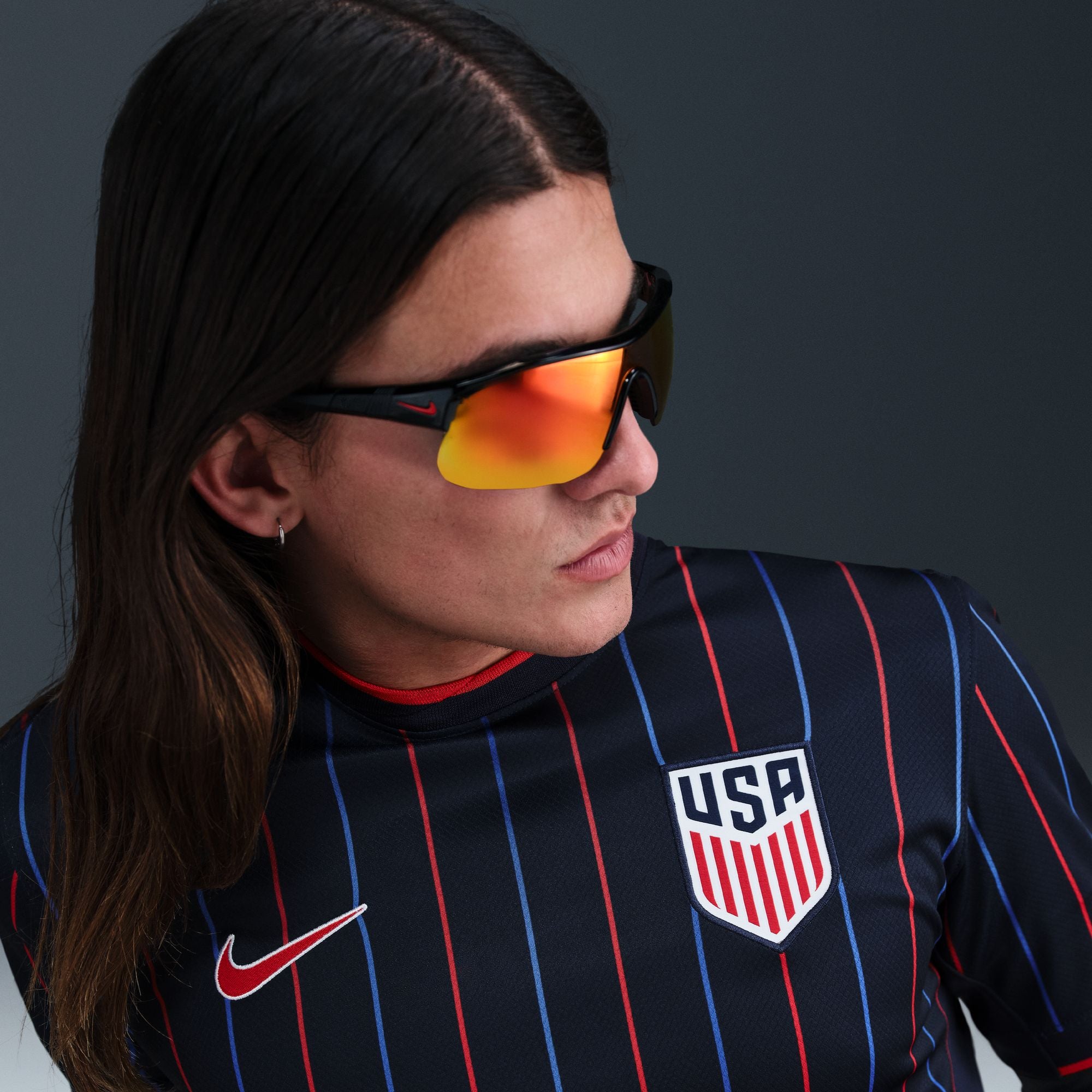 Nike USMNT 2025 Stadium Away (Men's Team) Men's Dri-FIT Soccer Replica Jersey - FZ9028-451-NIKE by Nike | Available at Niky's Sports