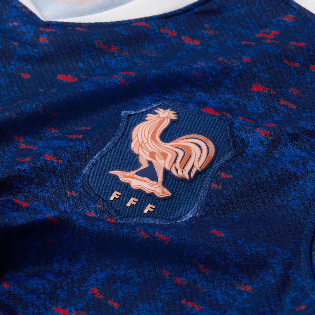 Nike FFF 2025 Stadium Home (Women's Team) Women's Dri-FIT Soccer Replica Jersey - FZ9130-492-NIKE by Nike | Available at Niky's Sports