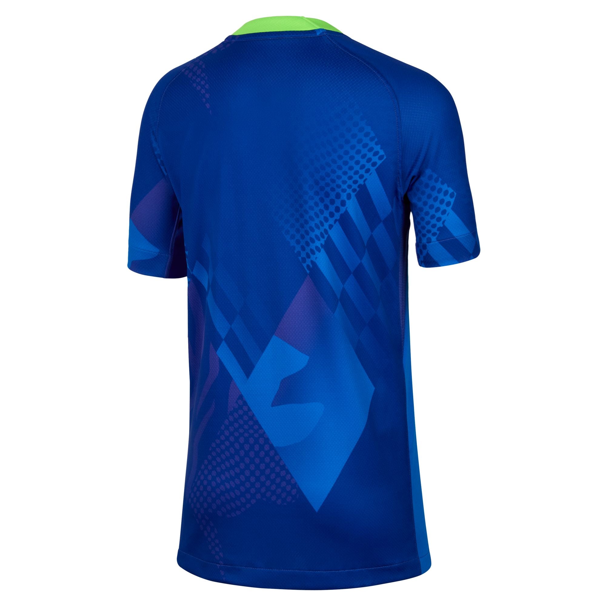 Nike Brazil 2025 Stadium Away (Women's Team) Big Kids' Dri-FIT Soccer Replica Jersey - FZ9195-458-NIKE by Nike | Available at Niky's Sports
