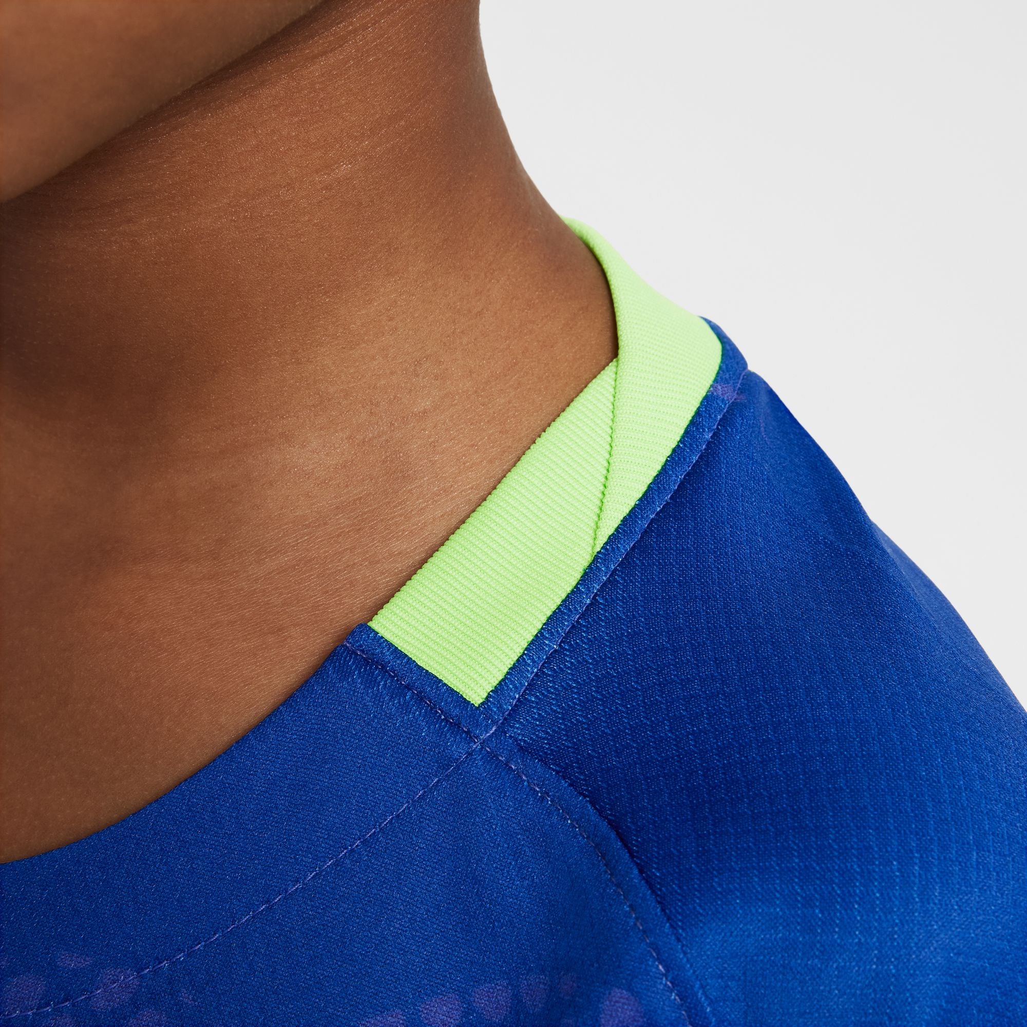 Nike Brazil 2025 Stadium Away (Women's Team) Big Kids' Dri-FIT Soccer Replica Jersey - FZ9195-458-NIKE by Nike | Available at Niky's Sports