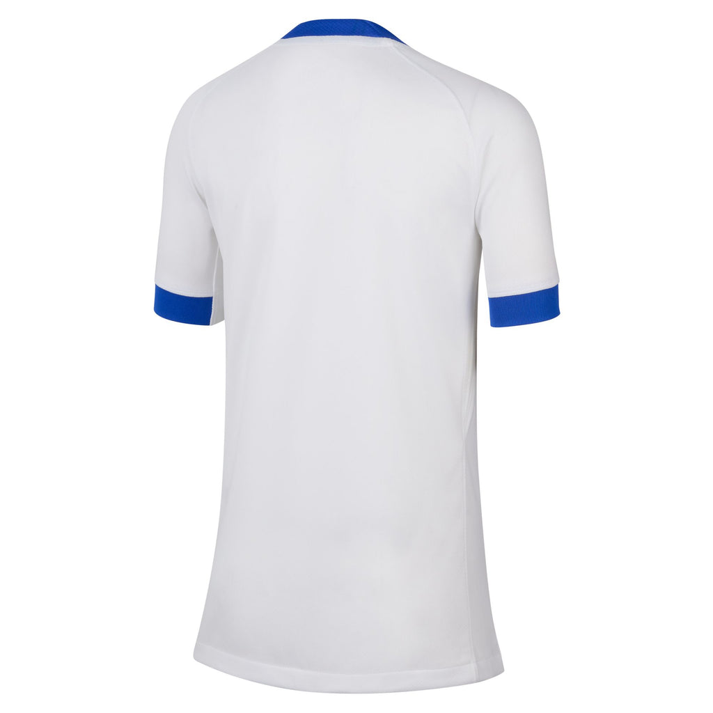 Nike England 2025 Stadium Home (Women's Team) Big Kids' Dri-FIT Soccer Replica Jersey - FZ9197-405-NIKE by Nike | Available at Niky's Sports
