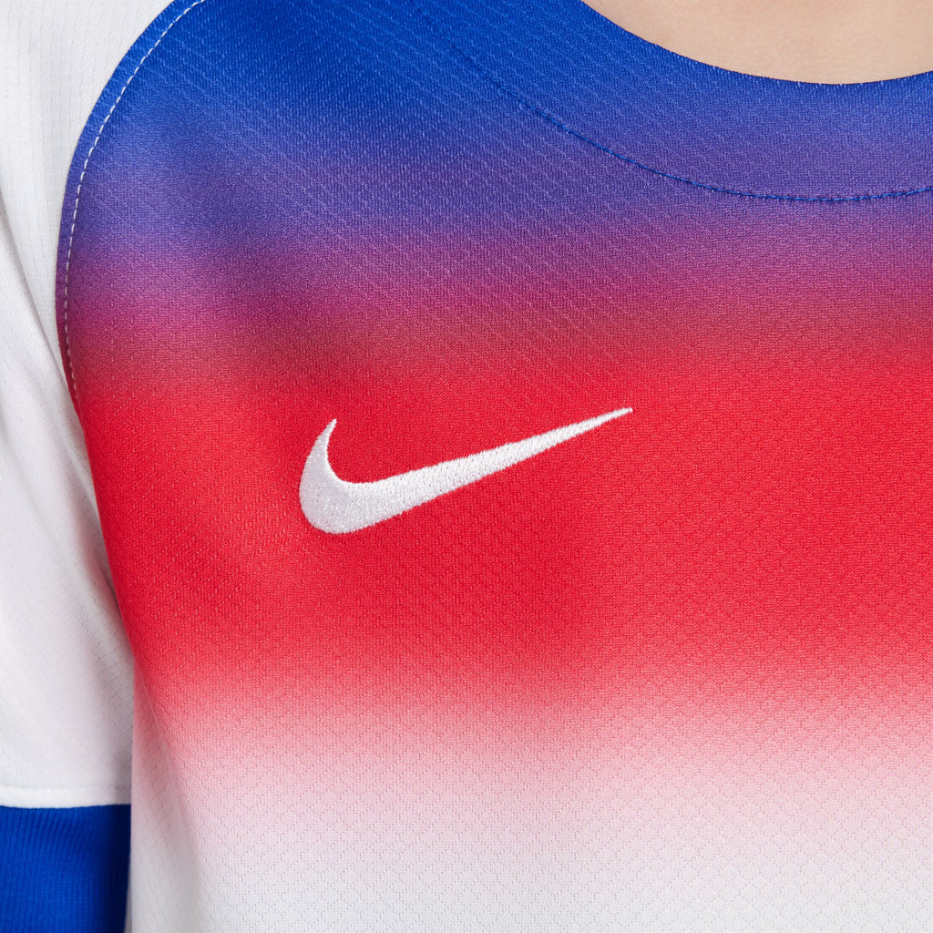 Nike England 2025 Stadium Home (Women's Team) Big Kids' Dri-FIT Soccer Replica Jersey - FZ9197-405-NIKE by Nike | Available at Niky's Sports