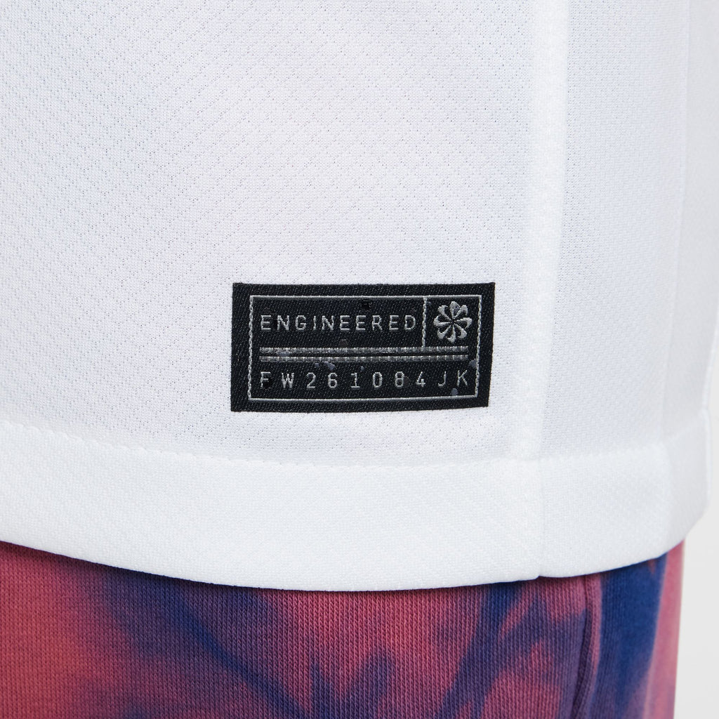 Nike England 2025 Stadium Home (Women's Team) Big Kids' Dri-FIT Soccer Replica Jersey - FZ9197-405-NIKE by Nike | Available at Niky's Sports