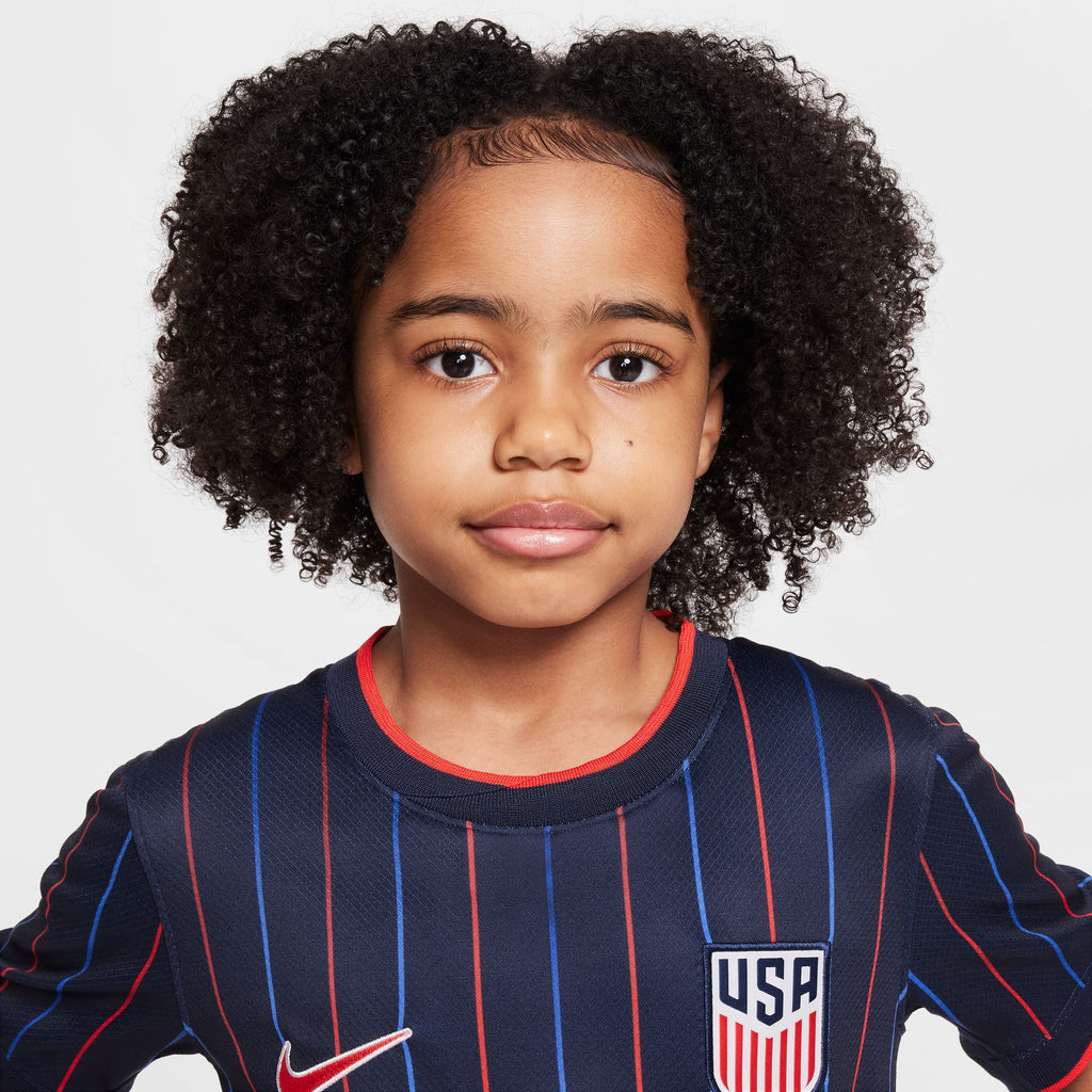 Nike USMNT 2025 Stadium Away (Men's Team) Big Kids' Dri-FIT Soccer Replica Jersey - FZ9208-451-NIKE by Nike | Available at Niky's Sports