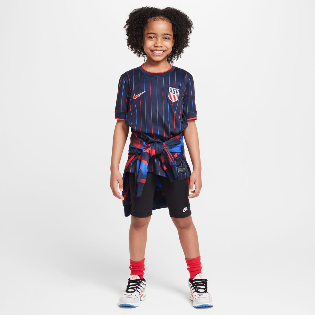 Nike USMNT 2025 Stadium Away (Men's Team) Big Kids' Dri-FIT Soccer Replica Jersey - FZ9208-451-NIKE by Nike | Available at Niky's Sports