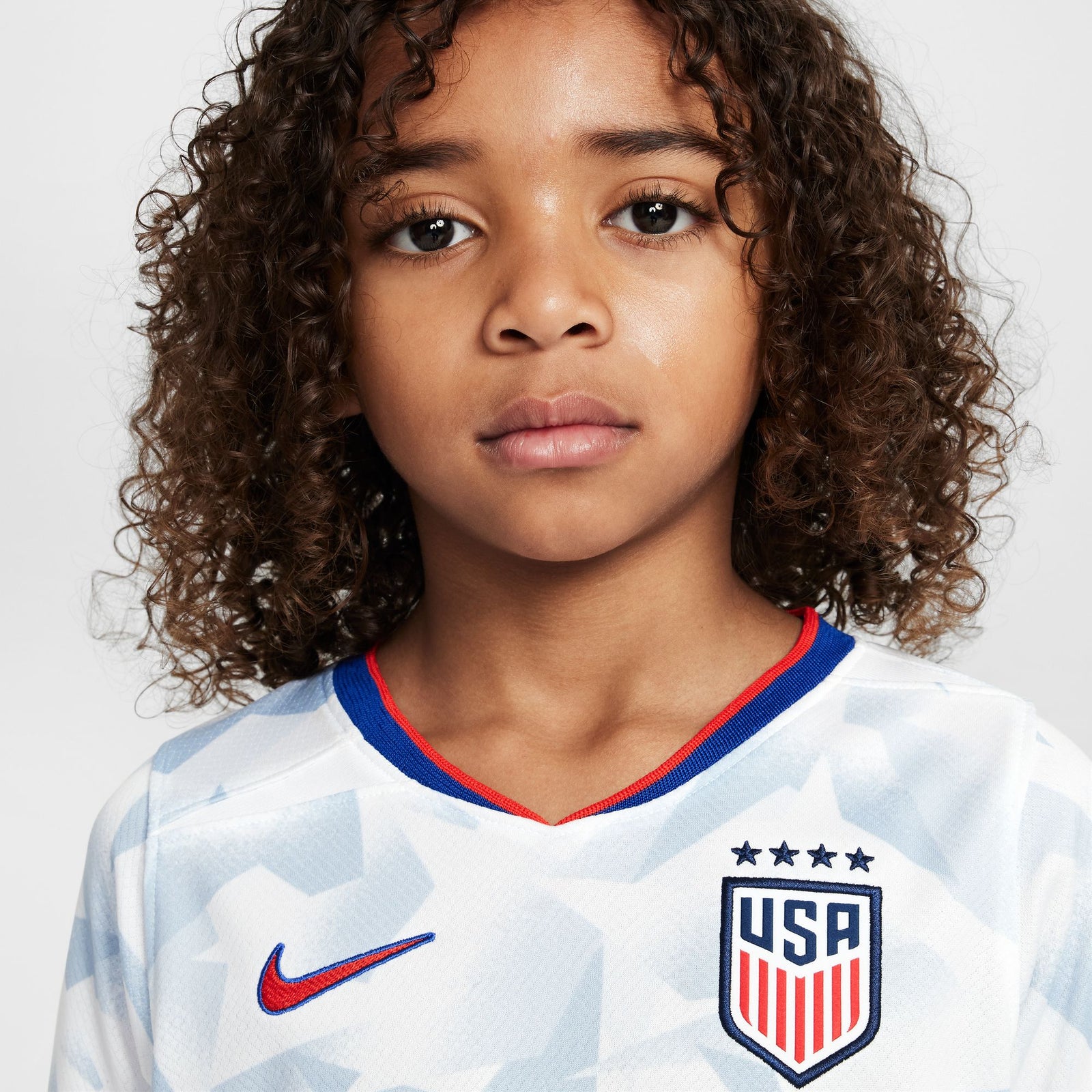 Nike USA Little Kids (Women's Team) Home 2025 Mini Kit - FZ9243-101-NIKE by Nike | Available at Niky's Sports