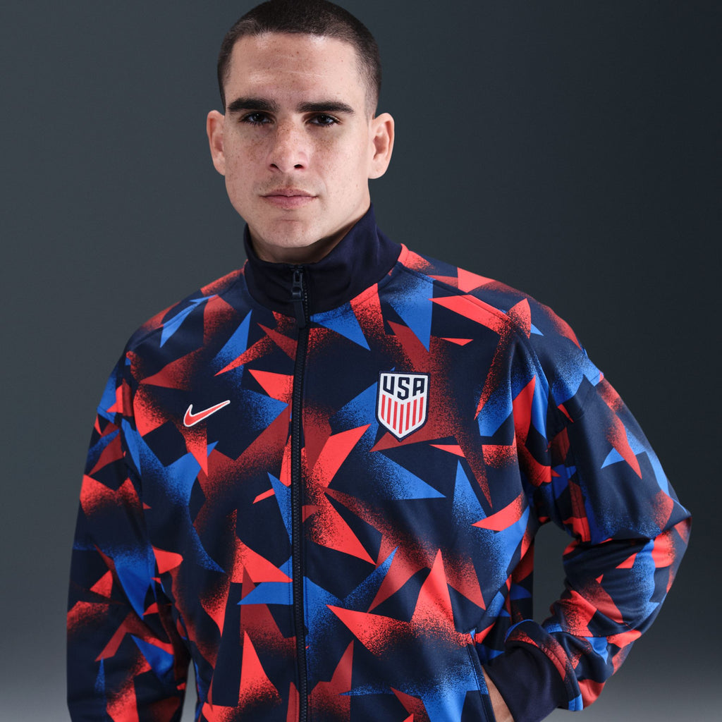 Nike USMNT Academy Pro Men's Dri-FIT Soccer 2025 Anthem Jacket - FZ9391-451-NIKE by Nike | Available at Niky's Sports