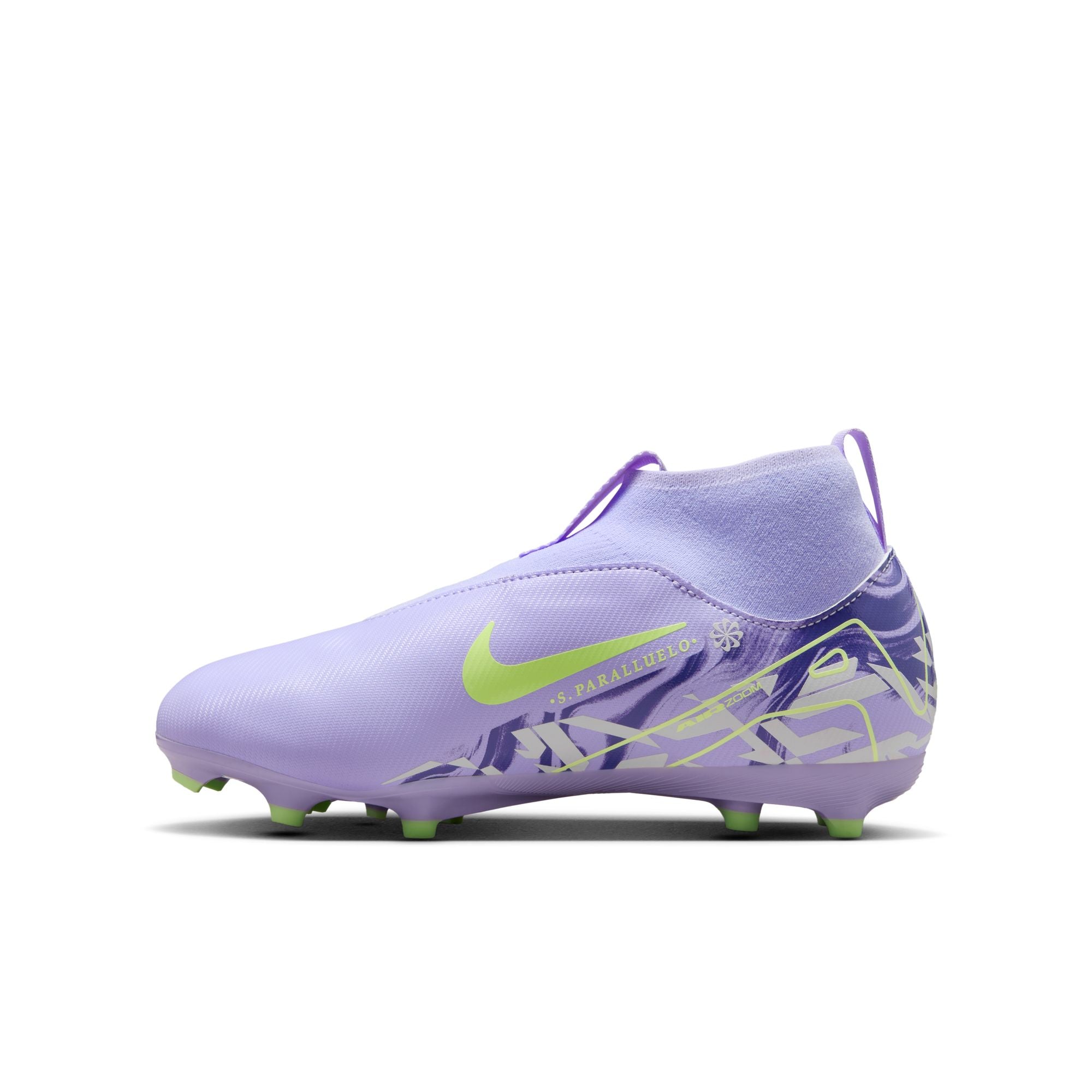 Nike United Jr. Mercurial Superfly 10 Academy Big Kids' MG High-Top Soccer Cleats - HF1584-500-NIKE by Nike | Available at Niky's Sports