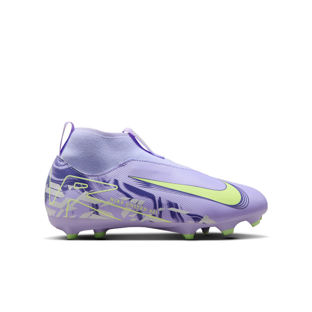 Nike United Jr. Mercurial Superfly 10 Academy Big Kids' MG High-Top Soccer Cleats - HF1584-500-NIKE by Nike | Available at Niky's Sports