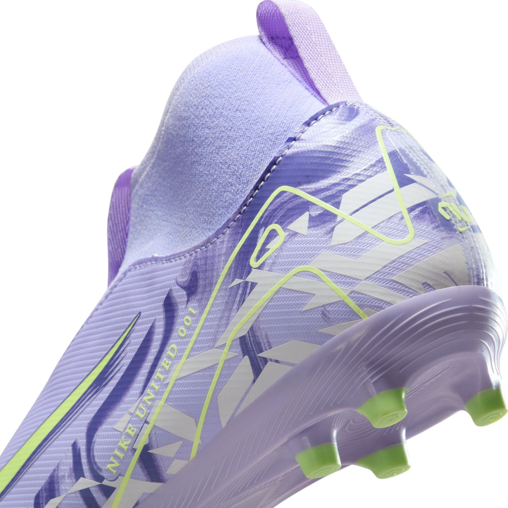 Nike United Jr. Mercurial Superfly 10 Academy Big Kids' MG High-Top Soccer Cleats - HF1584-500-NIKE by Nike | Available at Niky's Sports