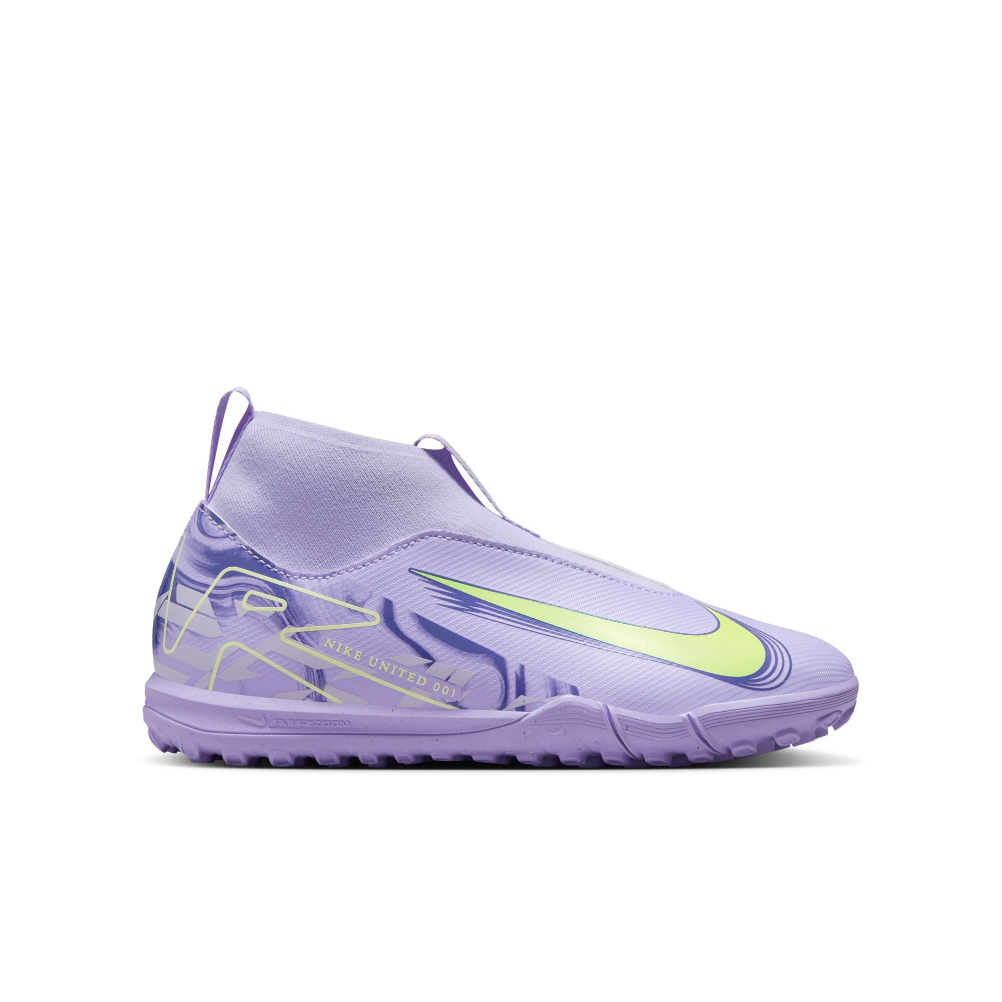Nike United Jr. Mercurial Superfly 10 Academy Big Kids' TF High-Top So